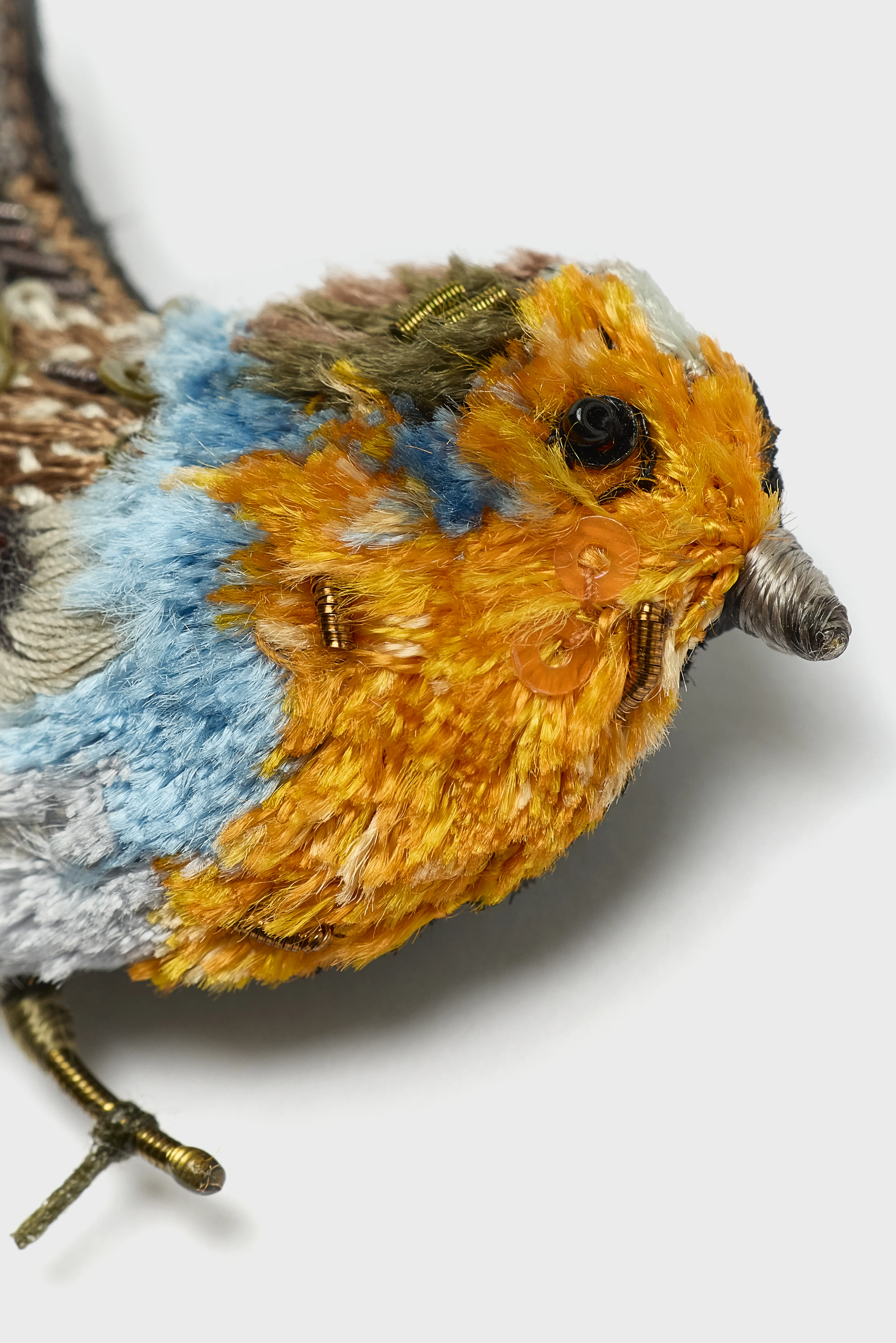Bellerose Robin Red Breast Brooch (251 / W / YELLOW)