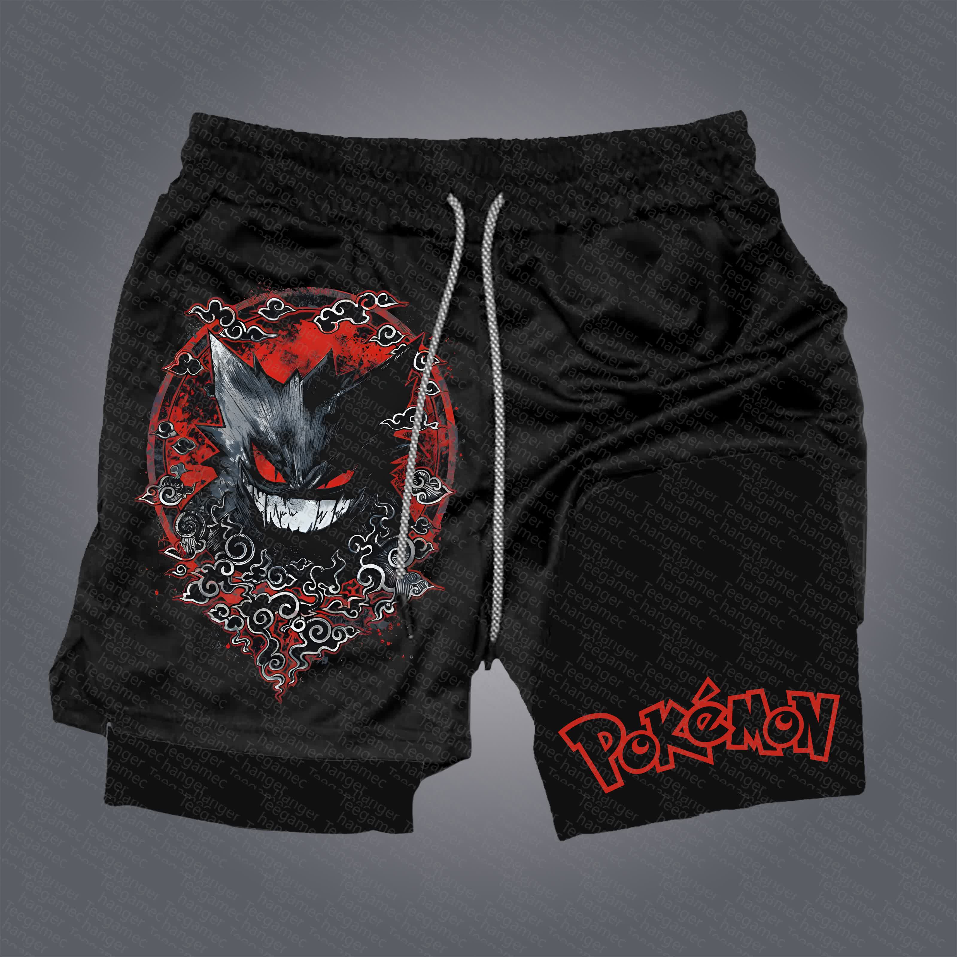 Unisex  “Comicssoul” Casual Anime Streetwear Shorts