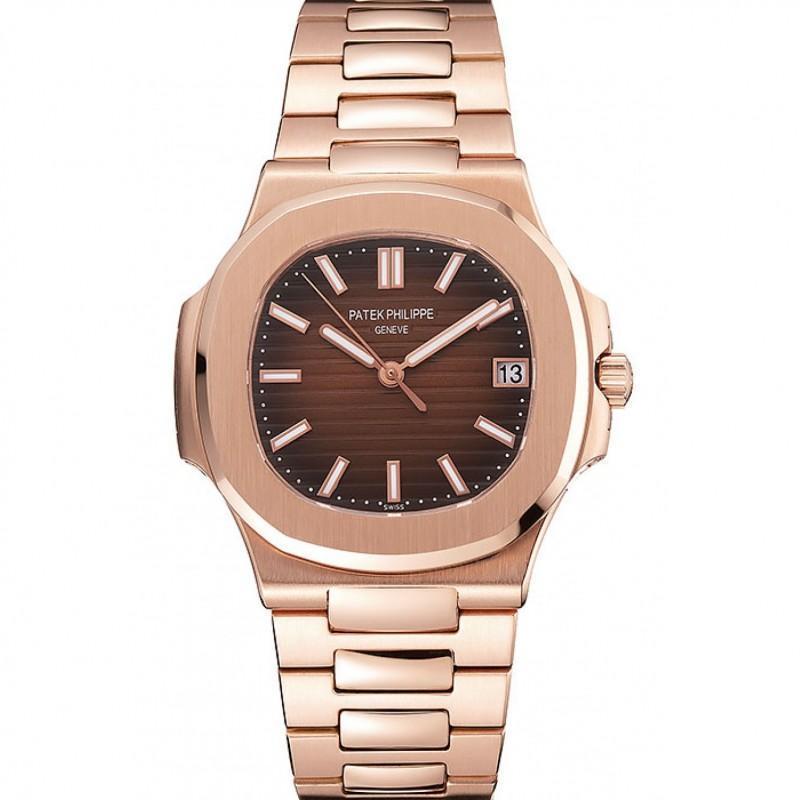 Super Clone Replica Patek Philippe Nautilus – Rose Gold
