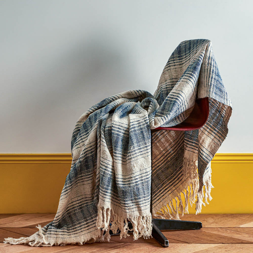 Plaid Dimo - Indigo
