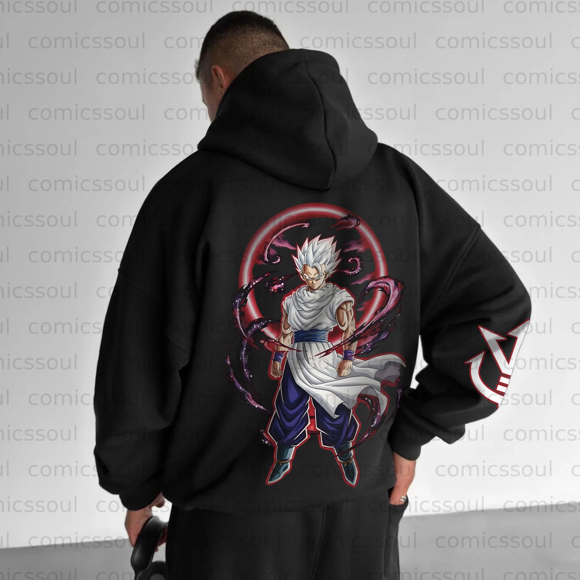 Unisex Anime Graphic Streetwear Vintage Hoodie
