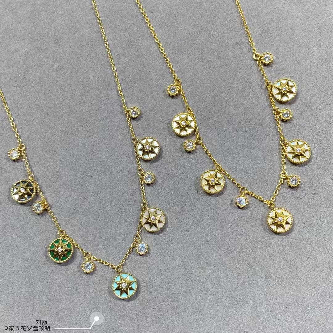 Dior Rose Des Vents Necklace - Original Replica Club