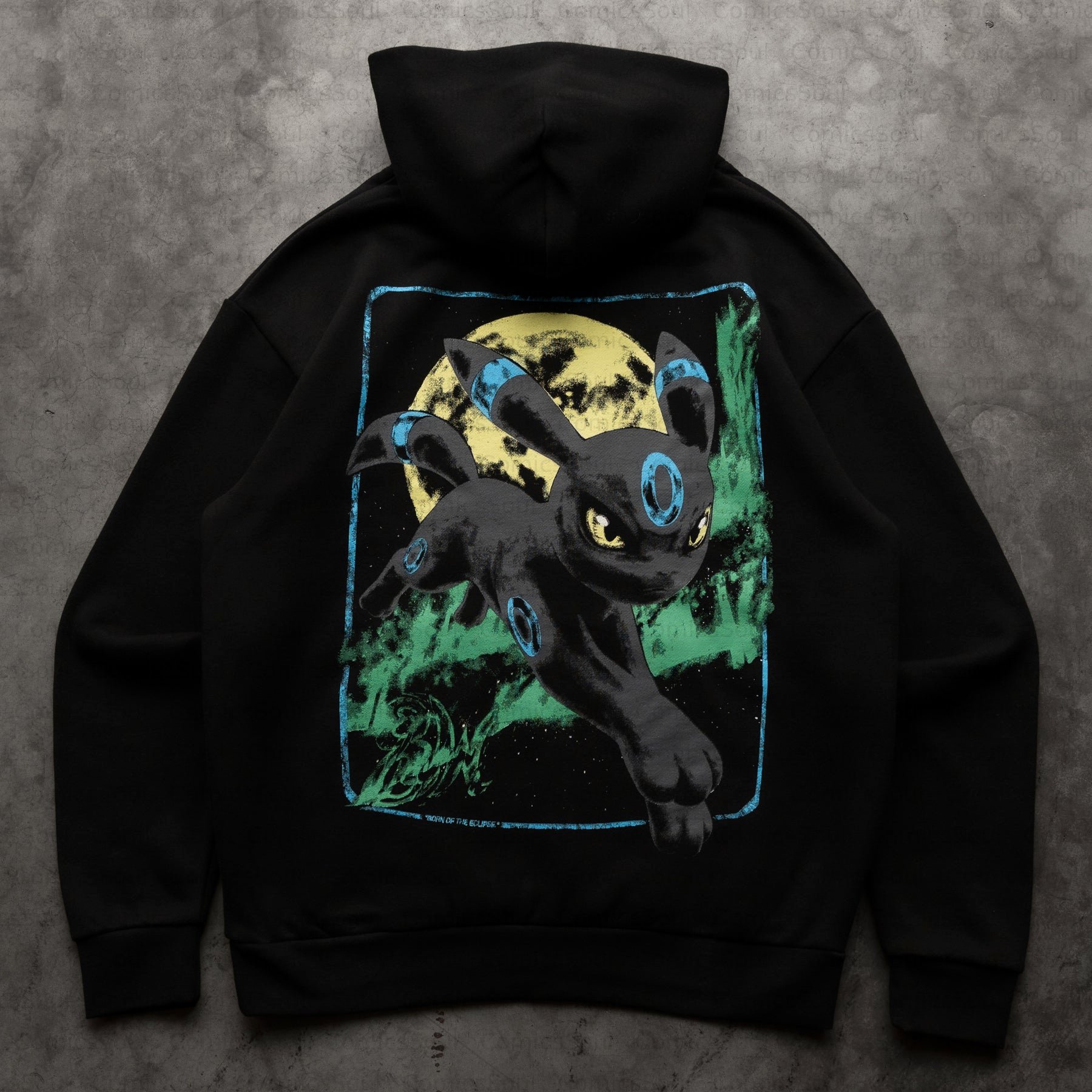 Unisex Anime MOONBREON  Streetwear Vintage Hoodie