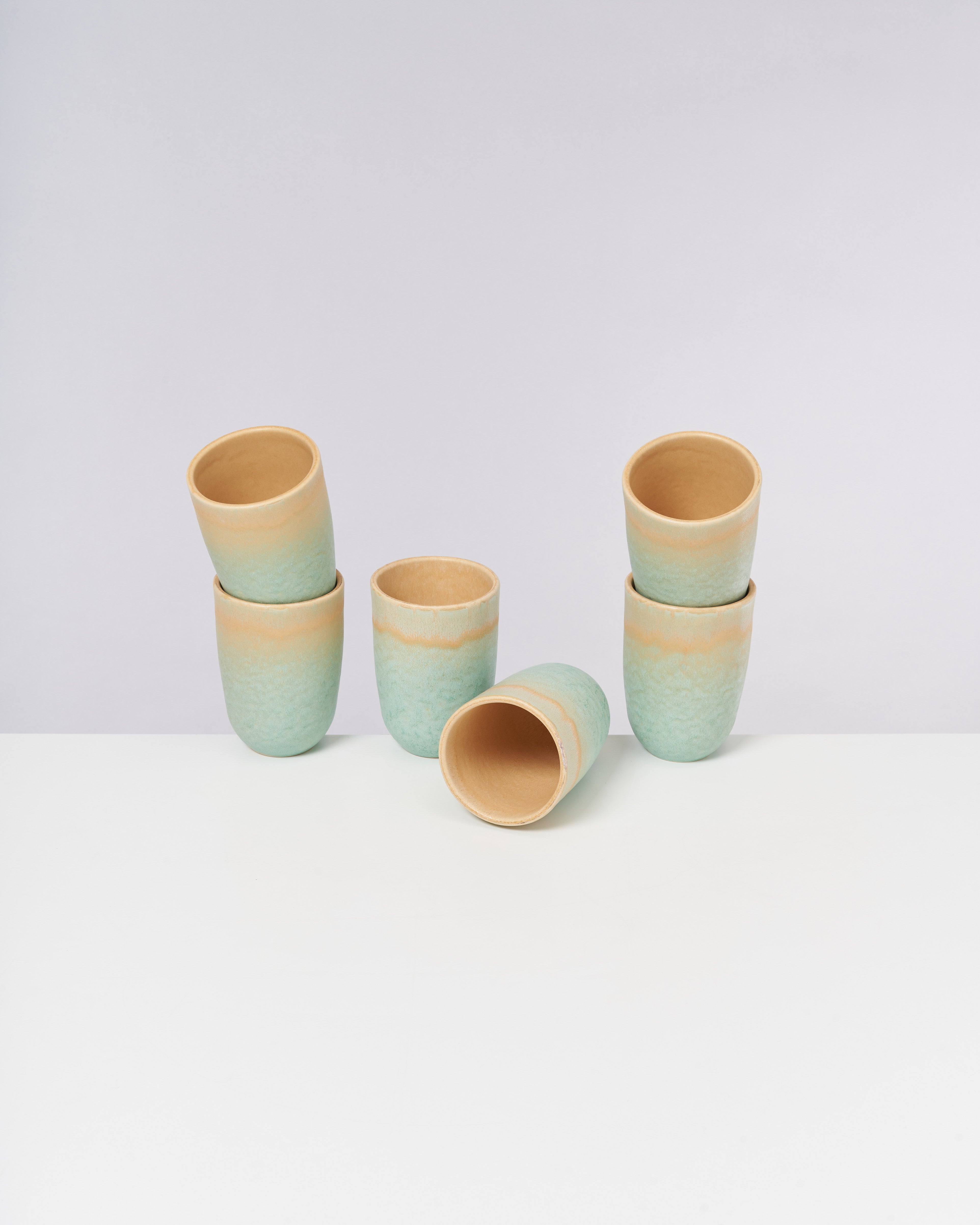 Copa Alto Becher groß apricot mint
