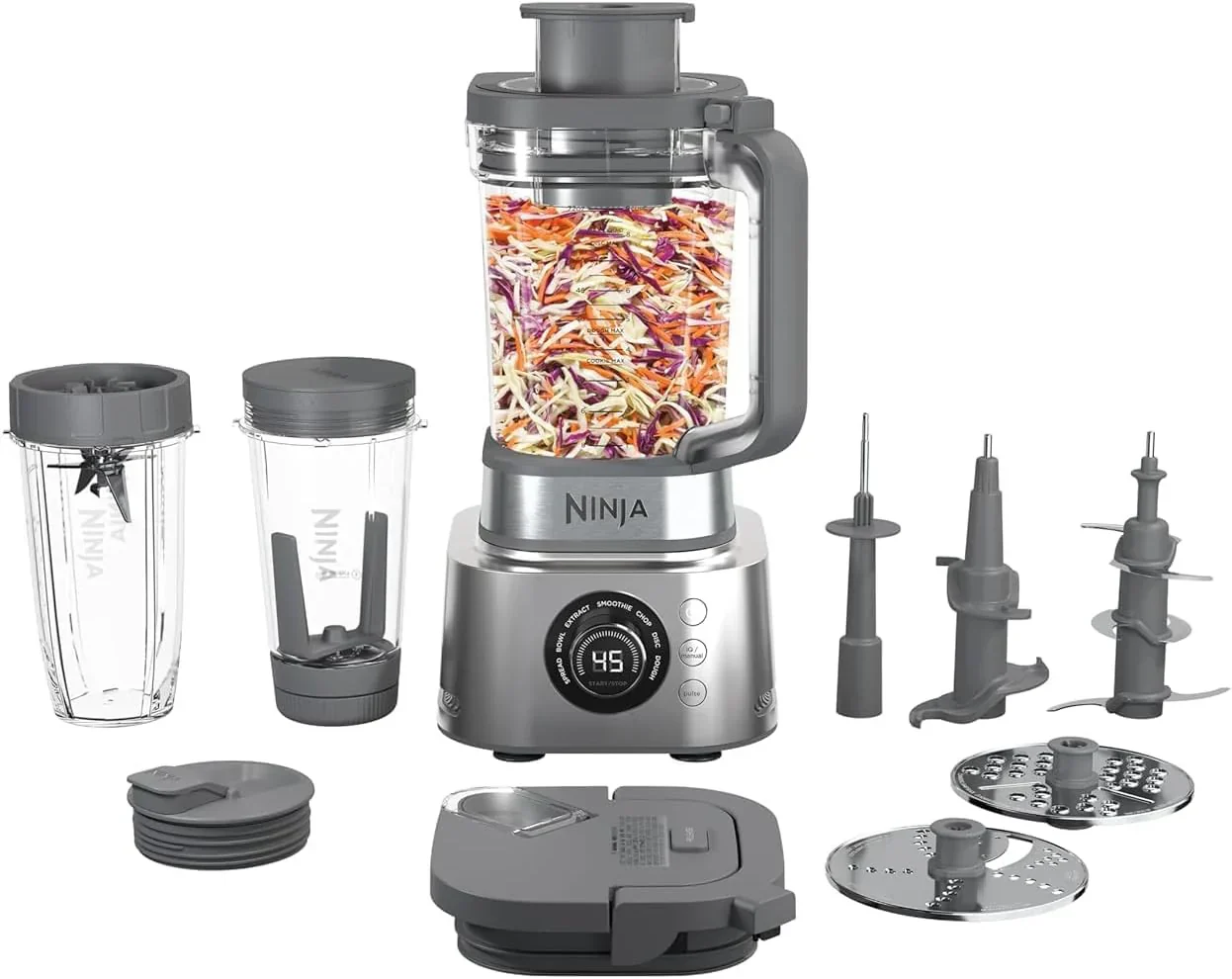 Ninja Mixer and Food Processor Combination Bowl 6 Features 72 Ounce Pitcher