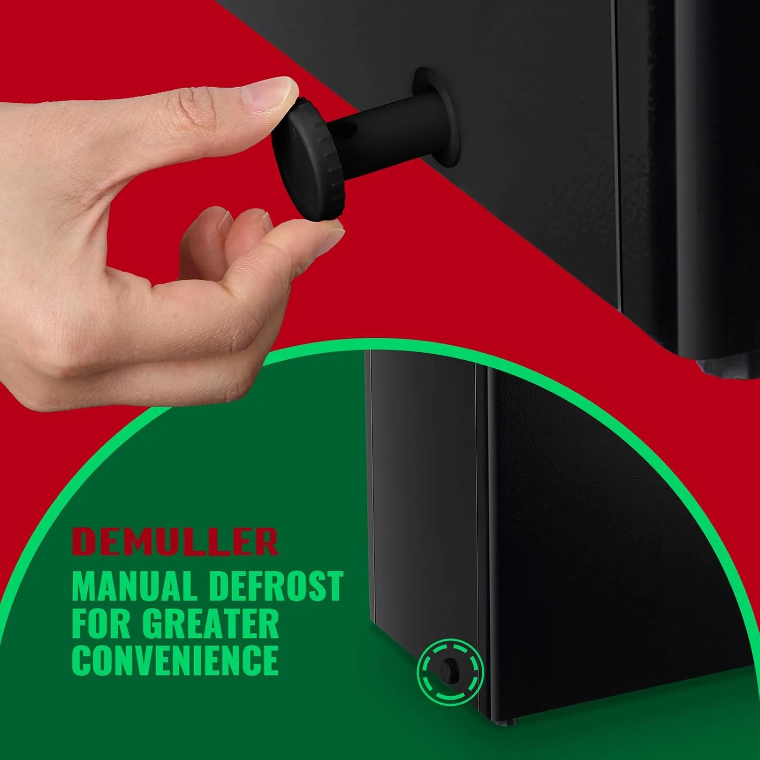 Chest Freezer 5.0Cubic Feet Deep Freezer Freestanding Freezers Removable Stainless Steel Basket