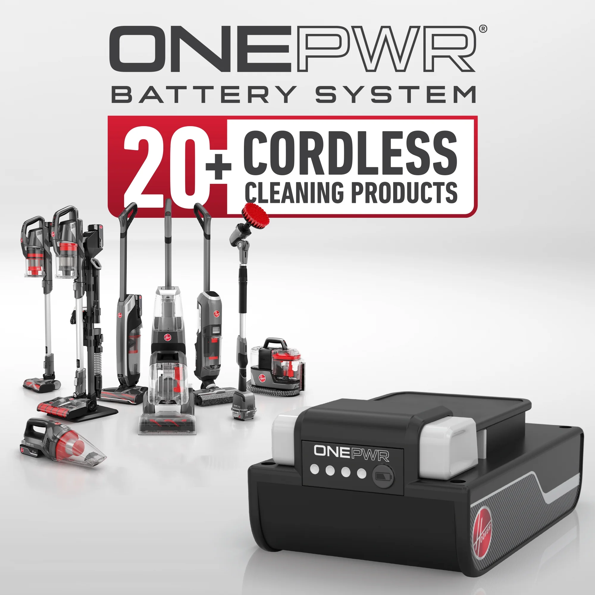 Hoover ONEPWR Emerge Essentials, Cordless Stick Vacuum Cleaner, Carpet, Hard Floor, Upholstery, Pet Hair, Removable Hand Vacuum, 45 Min. Run Time, for Home Use, BH53610V - Image 5