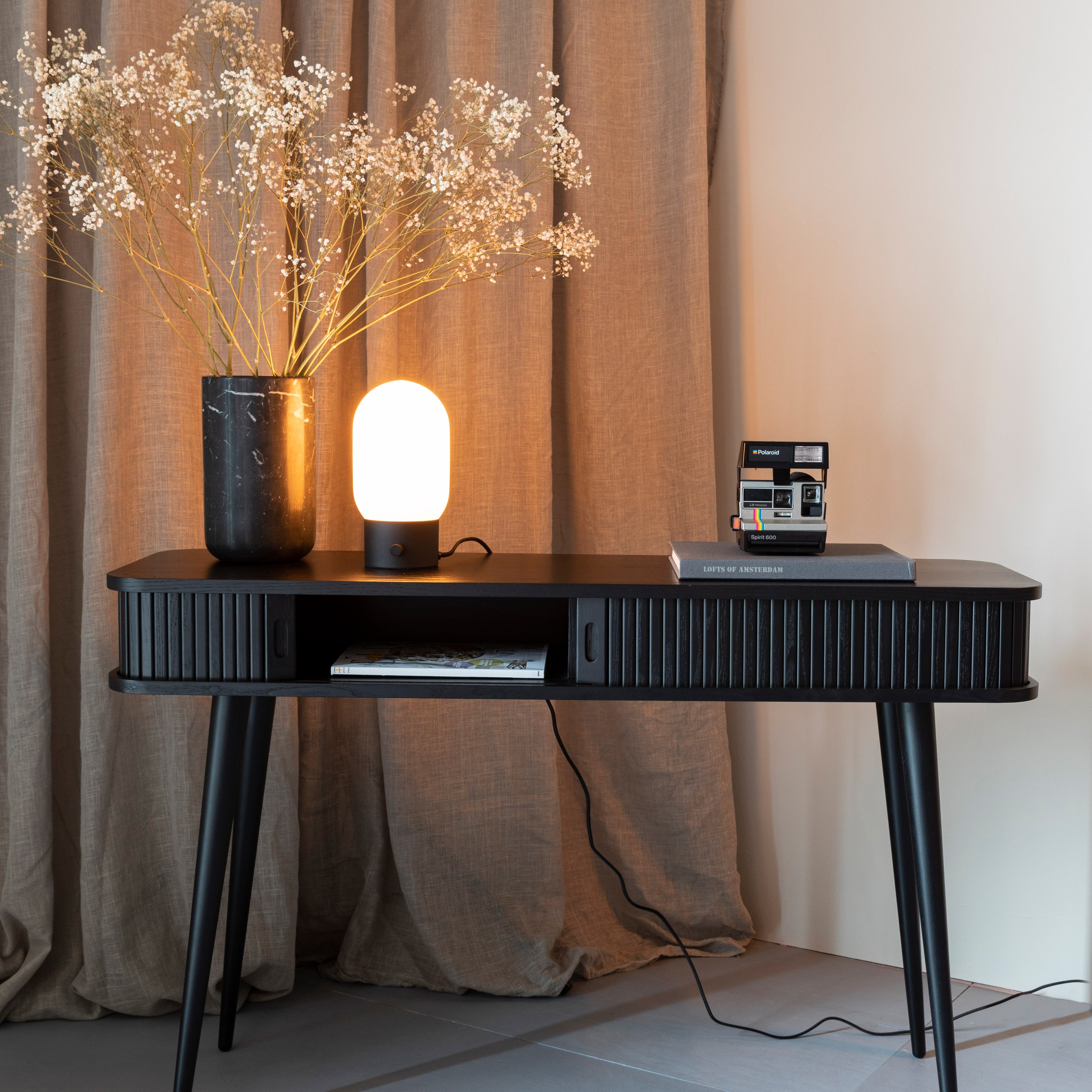 Zuiver Barbier Sidetable - Zwart
