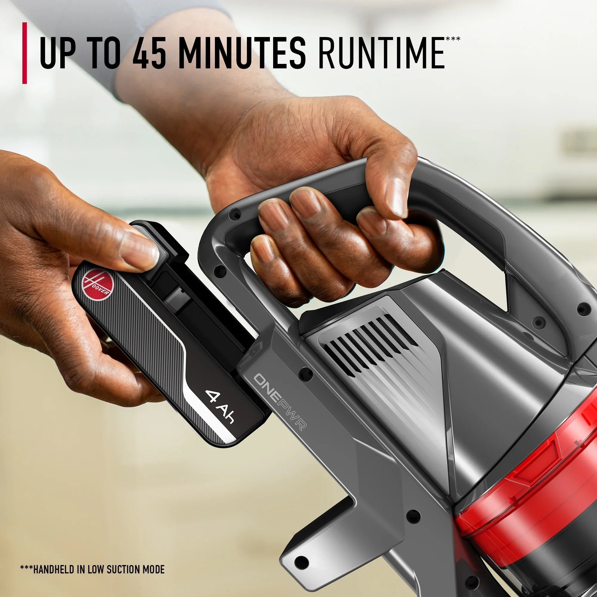 Hoover ONEPWR Emerge Pet Cordless Stick Vacuum Cleaner, for Carpet & Hard Floors, Above Floor Cleaning, All-Terrain, up to 45 Min. Run Time, BH53612V