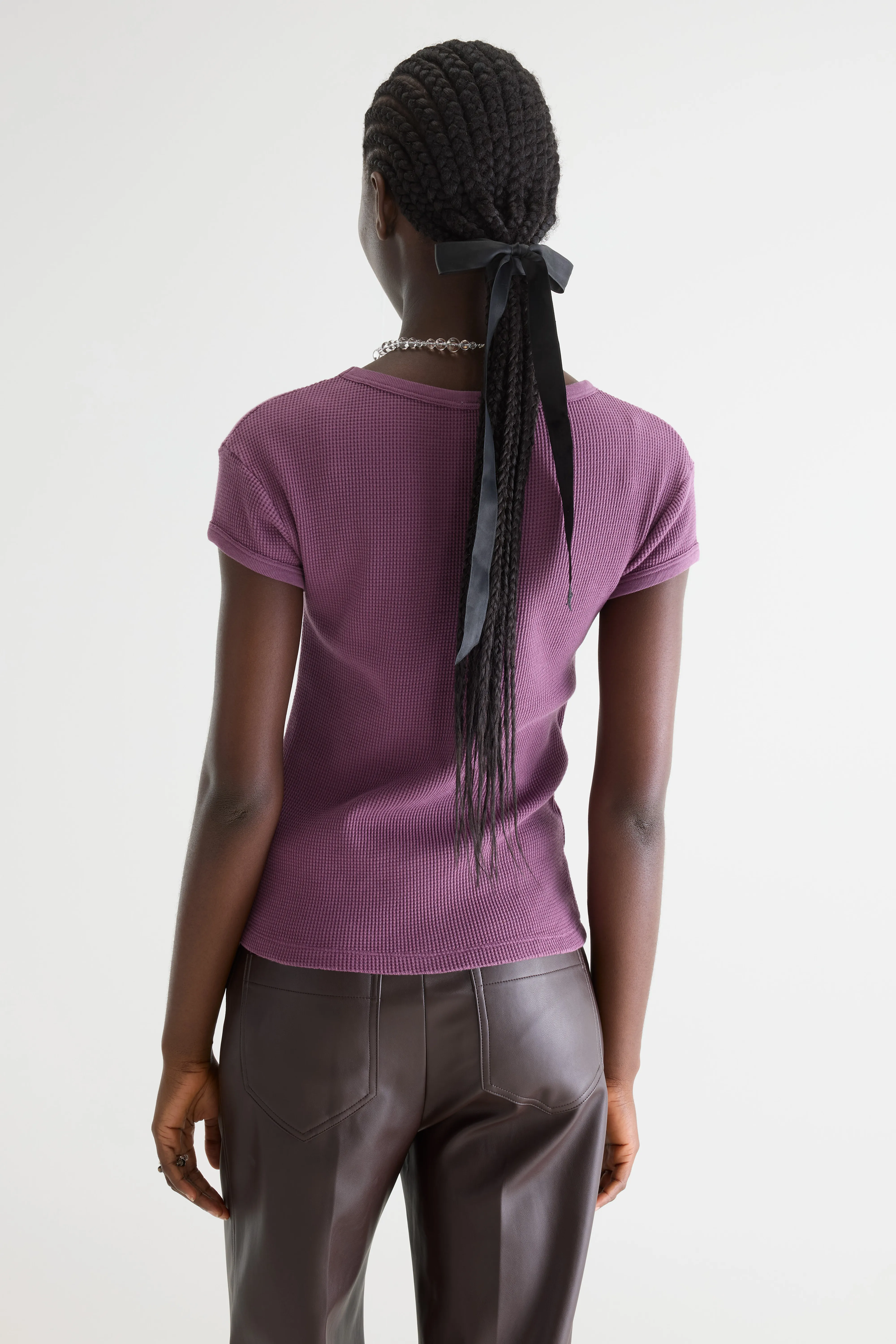 Bellerose Mali ribbed t-shirt (261 / W / CROCUS)
