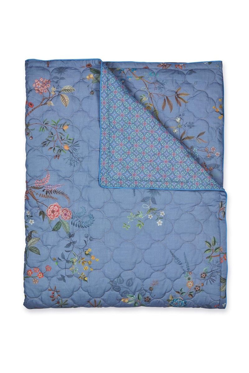Quilt Bustani Blue