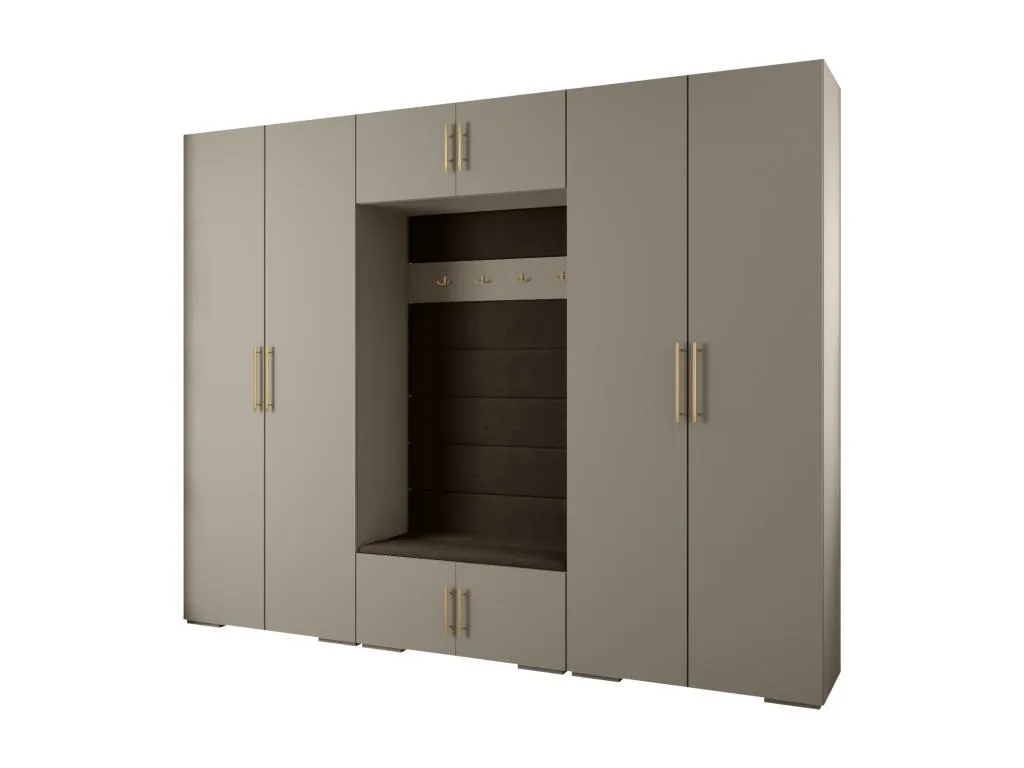 Mueblestop 3 armario con puertas batientes 236.7/300/47 DLHA45612