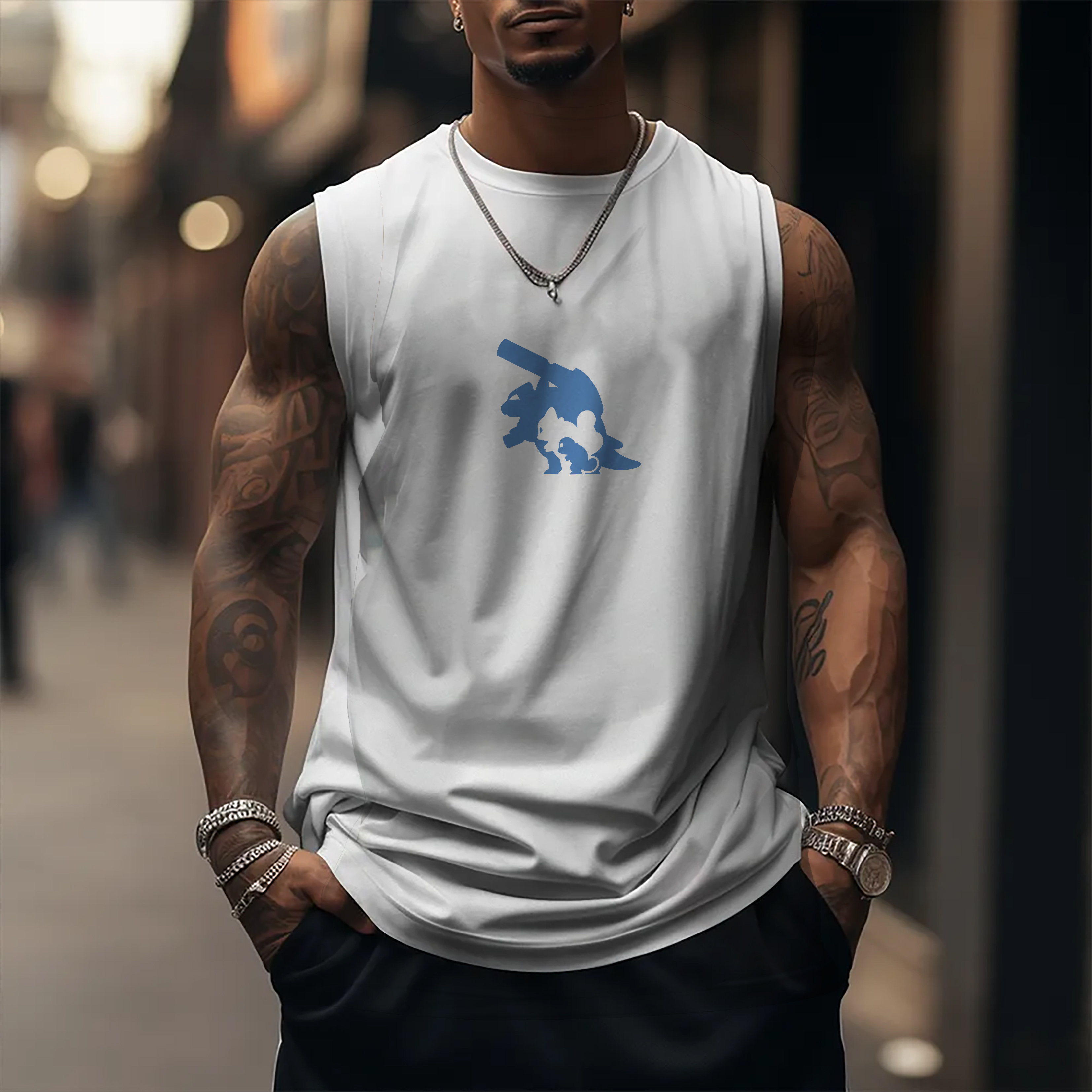 Unisex  “Comicssoul” Casual Anime  Tank Top
