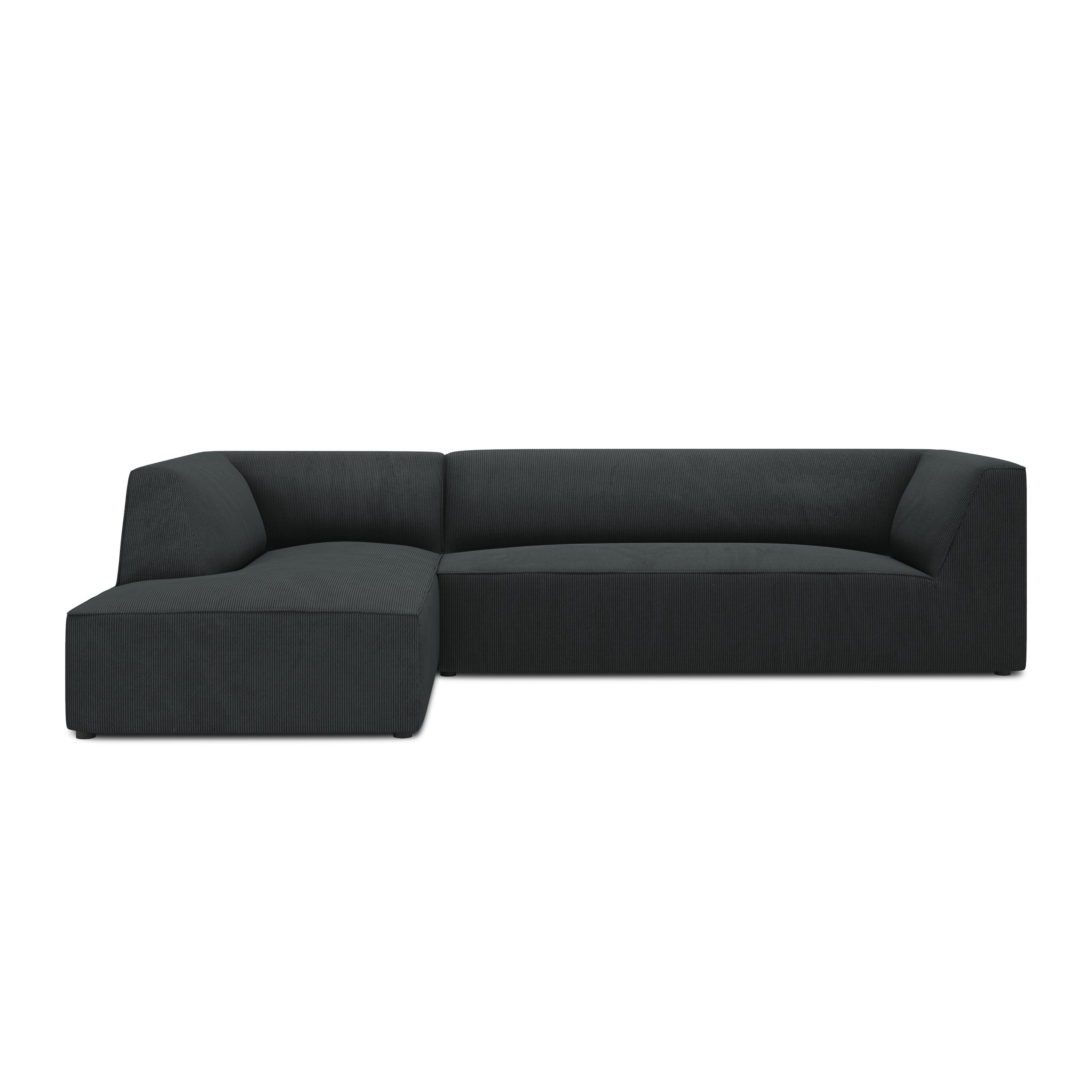 Windsor & Co Sao Hoekbank met Chaise Longue Links - 4-zits - Ribstof -