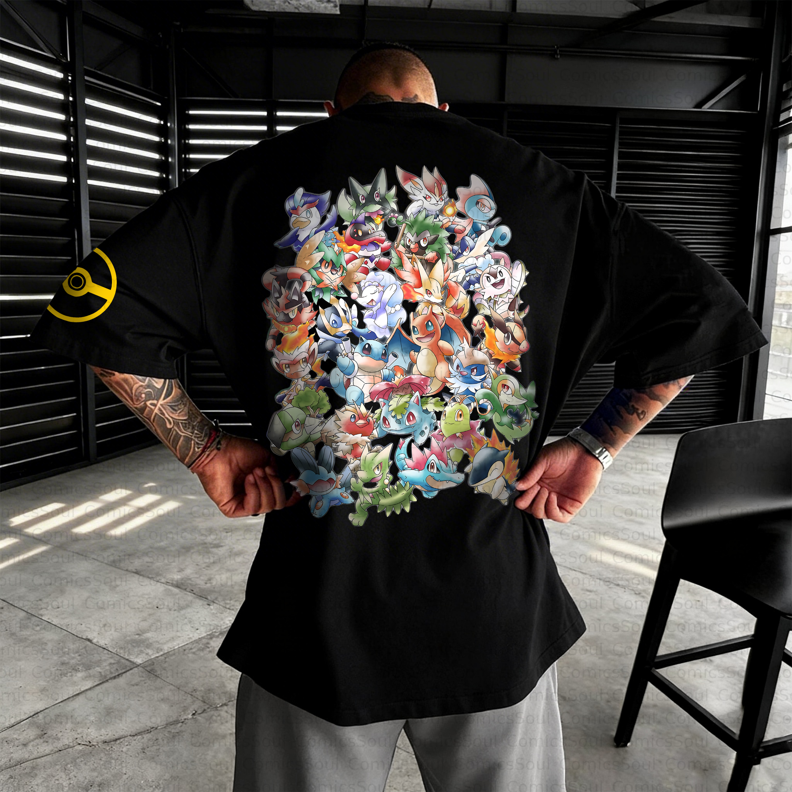 Unisex Anime Inspired Vintage T-Shirt