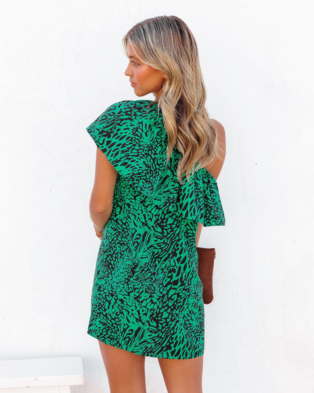 Getsemani One Shoulder Mini Dress - FINAL SALE - Se7enfashion