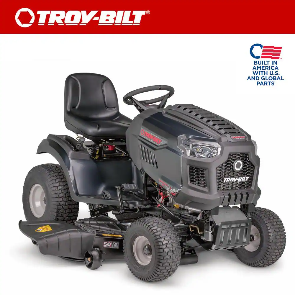 WAYFAIR Super Bronco XP 50 In. Fabricated Deck 24 HP V-Twin Kohler 7000 Series Engine Hydrostatic Drive Gas Riding Lawn Tractor