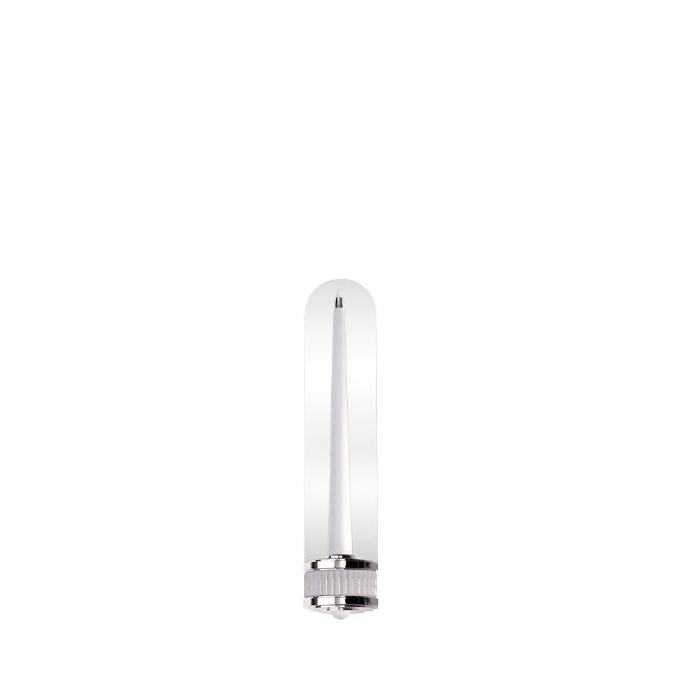 APPLIQUE PERLES - CRISTAL INCOLORE, FINITION NICKEL
