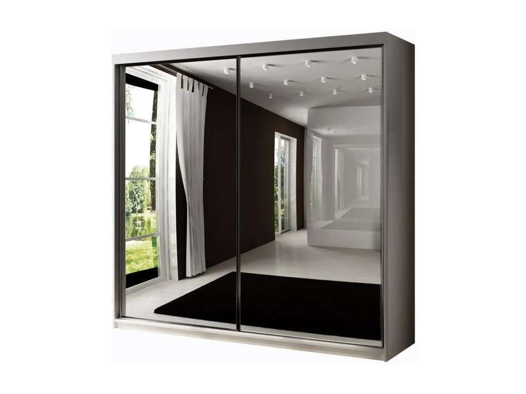 Armario Mueblesclasic 106 Blanco 200x200x62cm Puertas de armario - Correderas