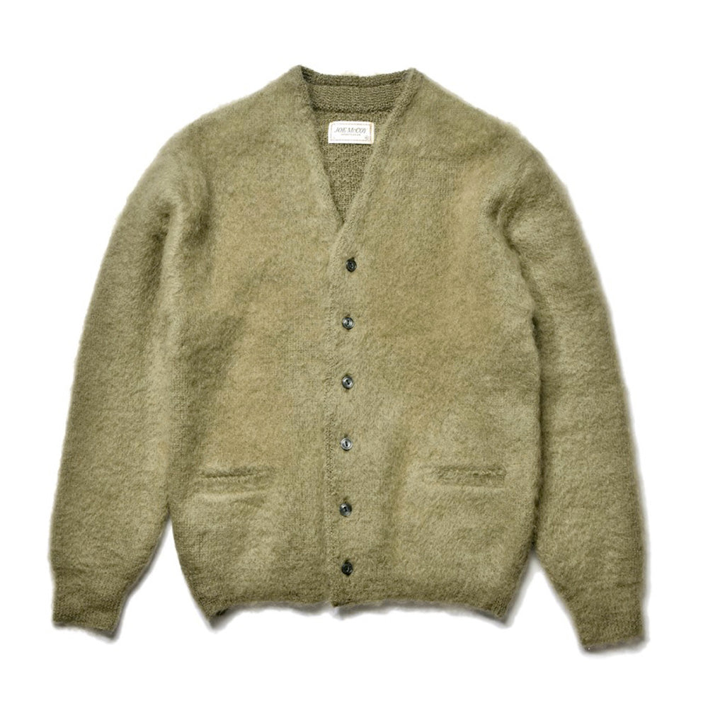 The real McCoys - Cardigan Mohair - Menthe