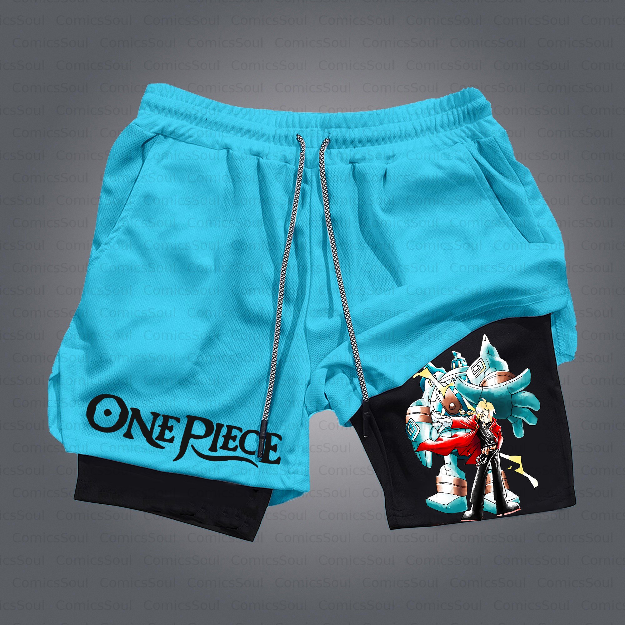 Unisex Casual Anime Style Shorts