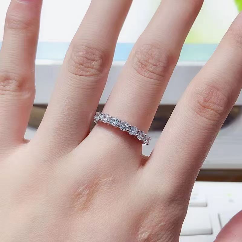 Tiffany Forever Band Ring - 7 Diamonds - Original Replica Club
