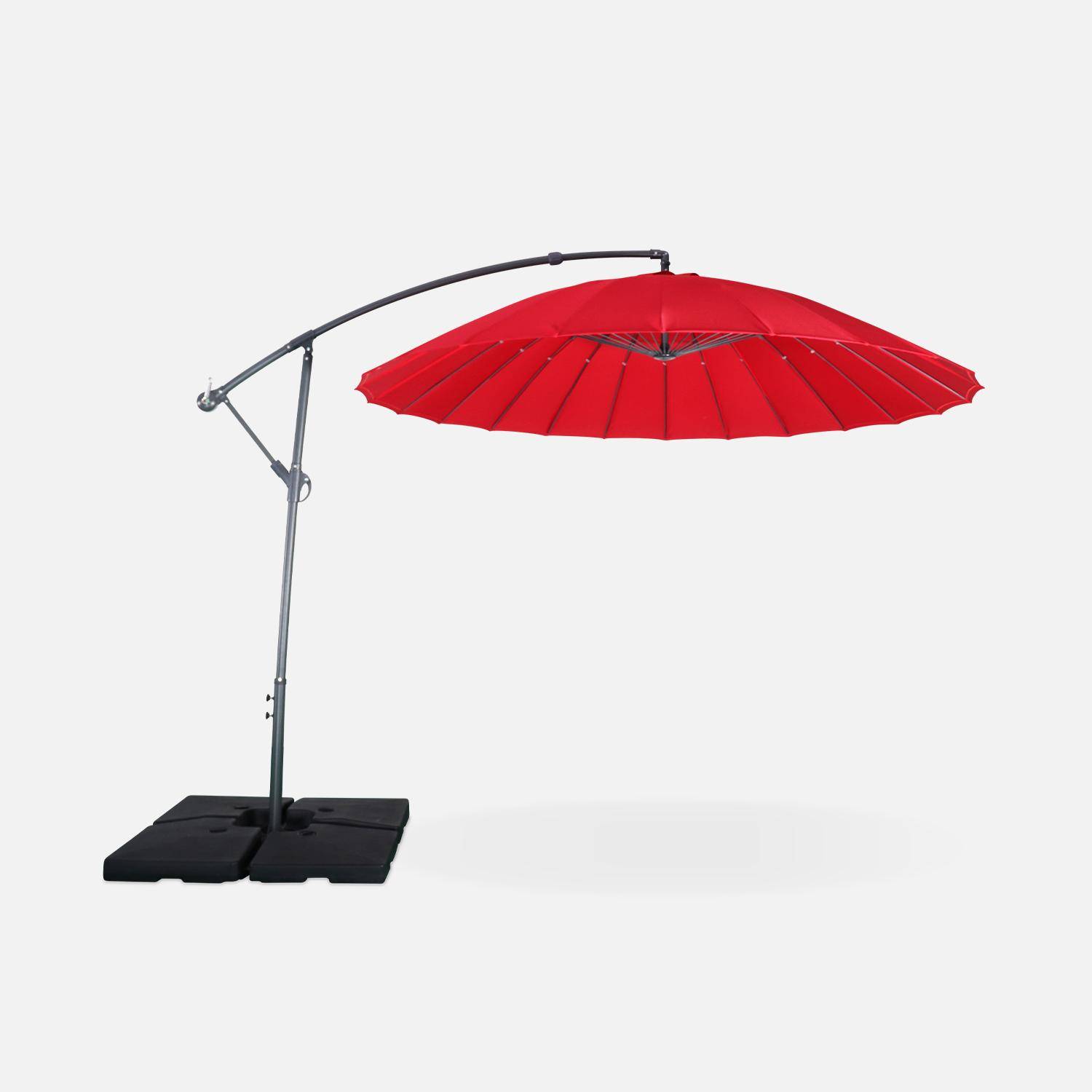 Shanghai - Parasol redondo 3m
