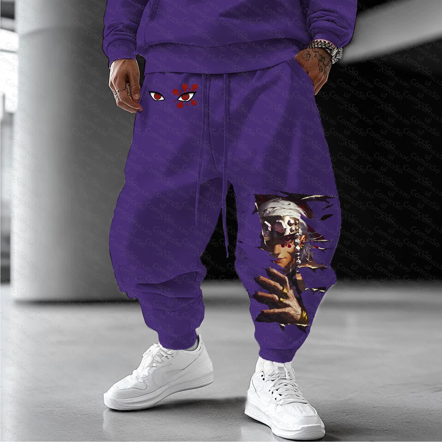 Unisex  “Comicssoul” Casual Anime Streetwear Pants