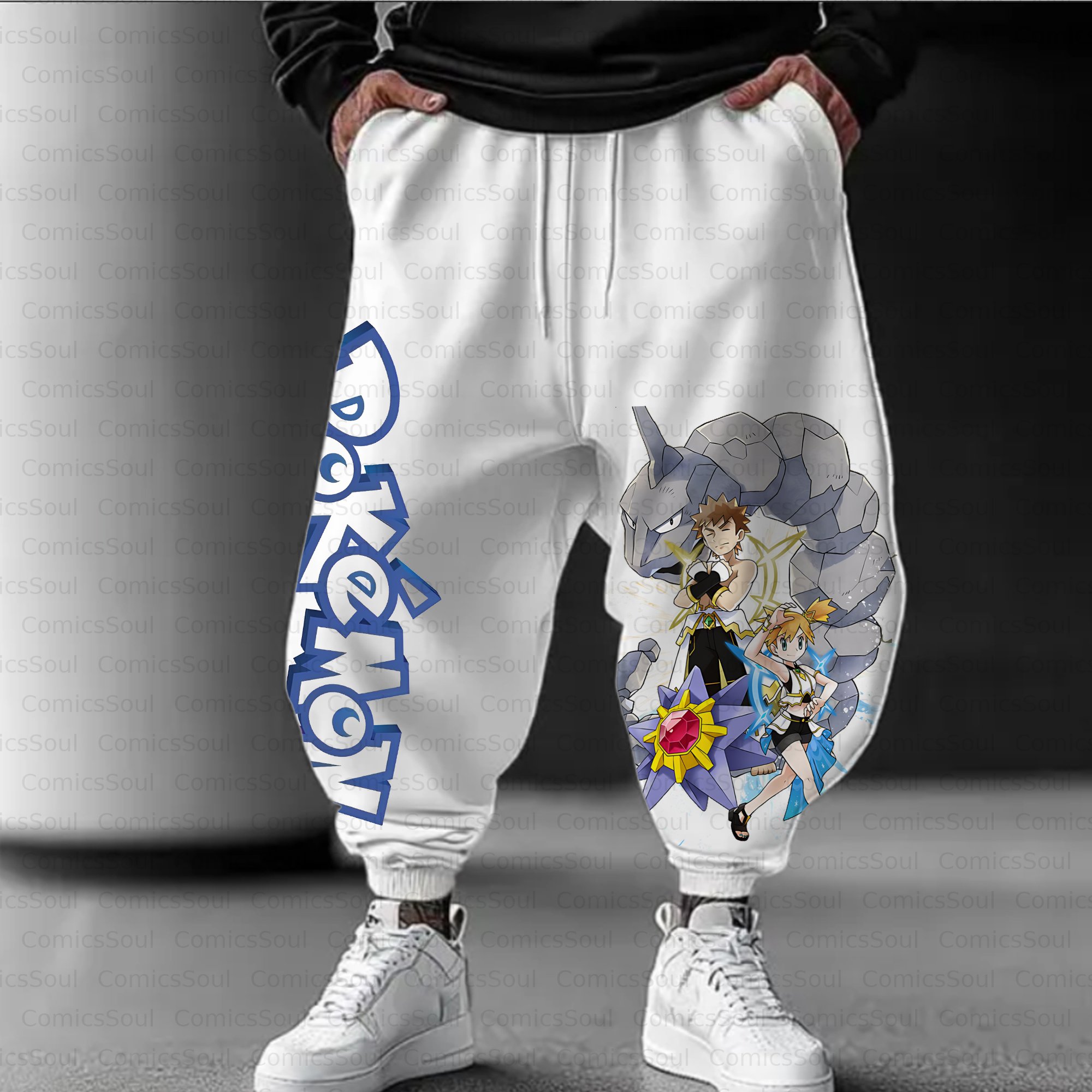 Unisex Casual Anime Streetwear Pant