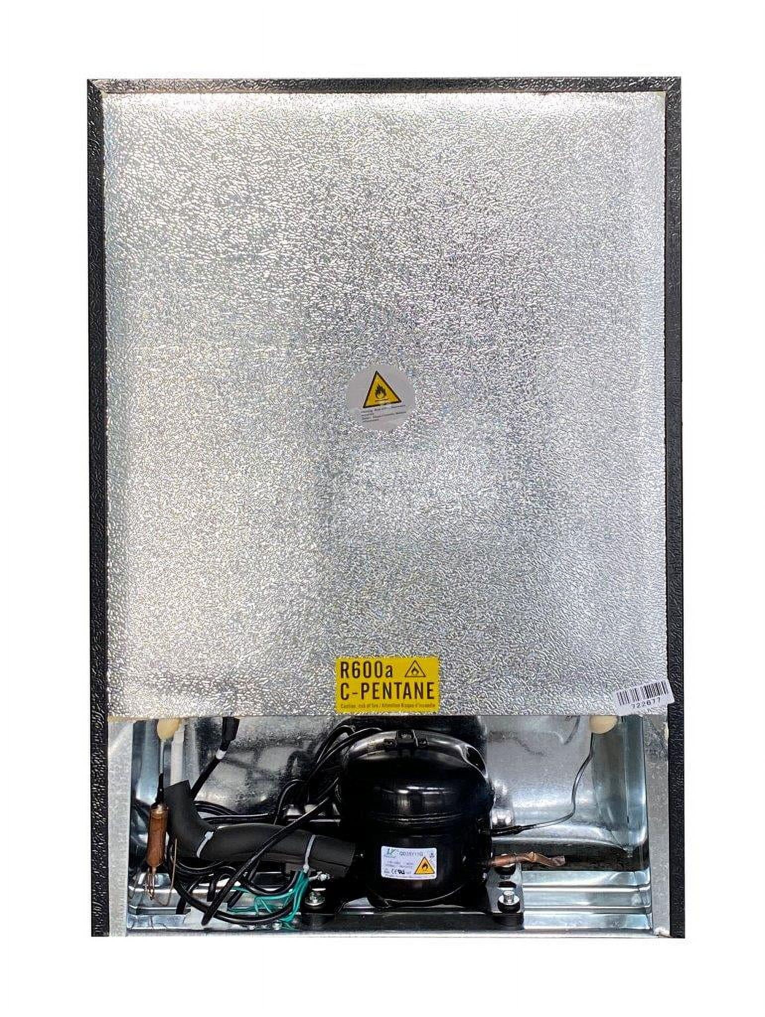 Frigidaire, 4.5 Cu. Ft. Compact Fridge with Chrome Trim - EFR492, Platinum - Image 15