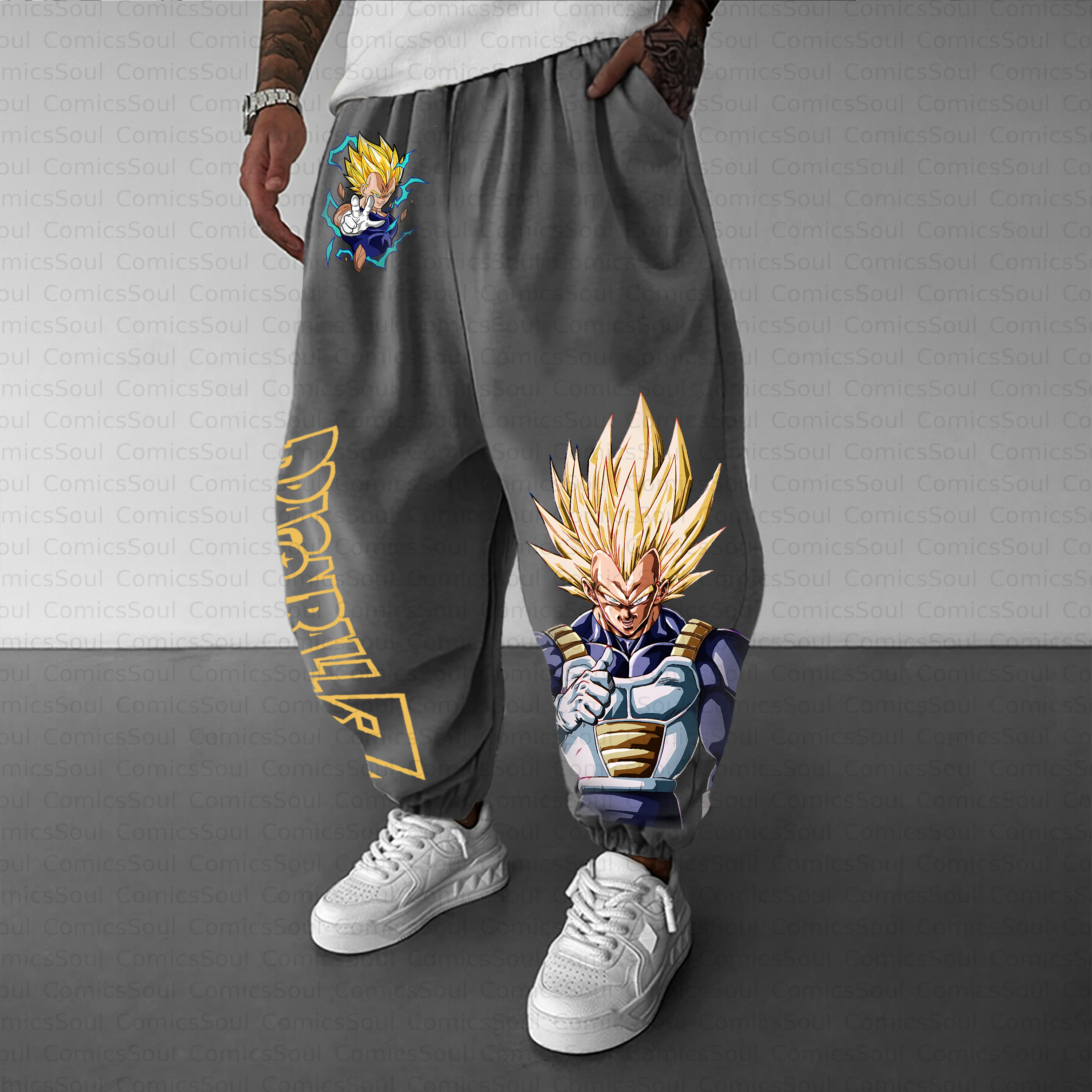 Unisex Casual Anime Streetwear Pant