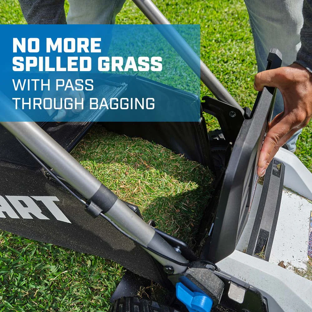 HART 40-Volt 20-inch Cordless Brushless Push Mower Kit, (1) 6.0Ah Lithium-Ion Battery - Image 6