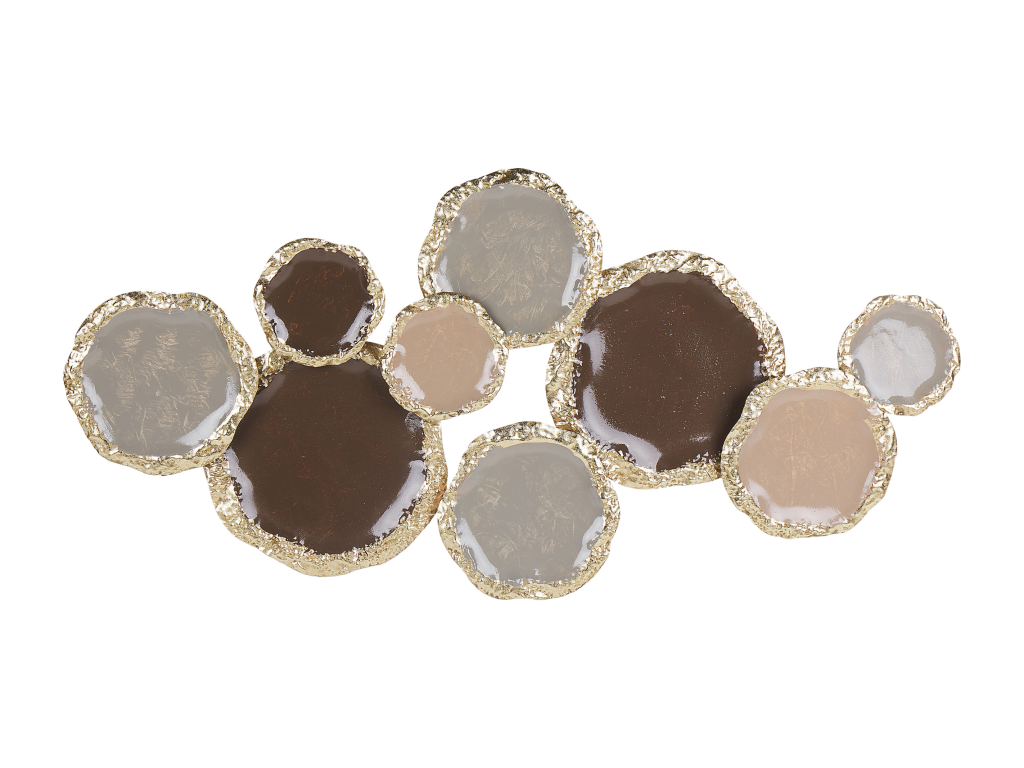 Decoración de pared ARGON Metal Multicolor