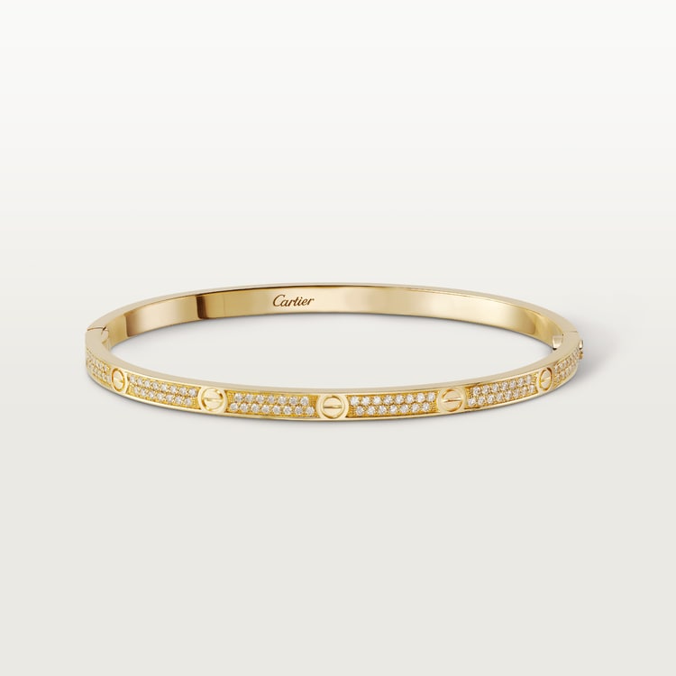 Replicate LOVE bracelet, small model, paved(1:1 replica) - Original Replica Club