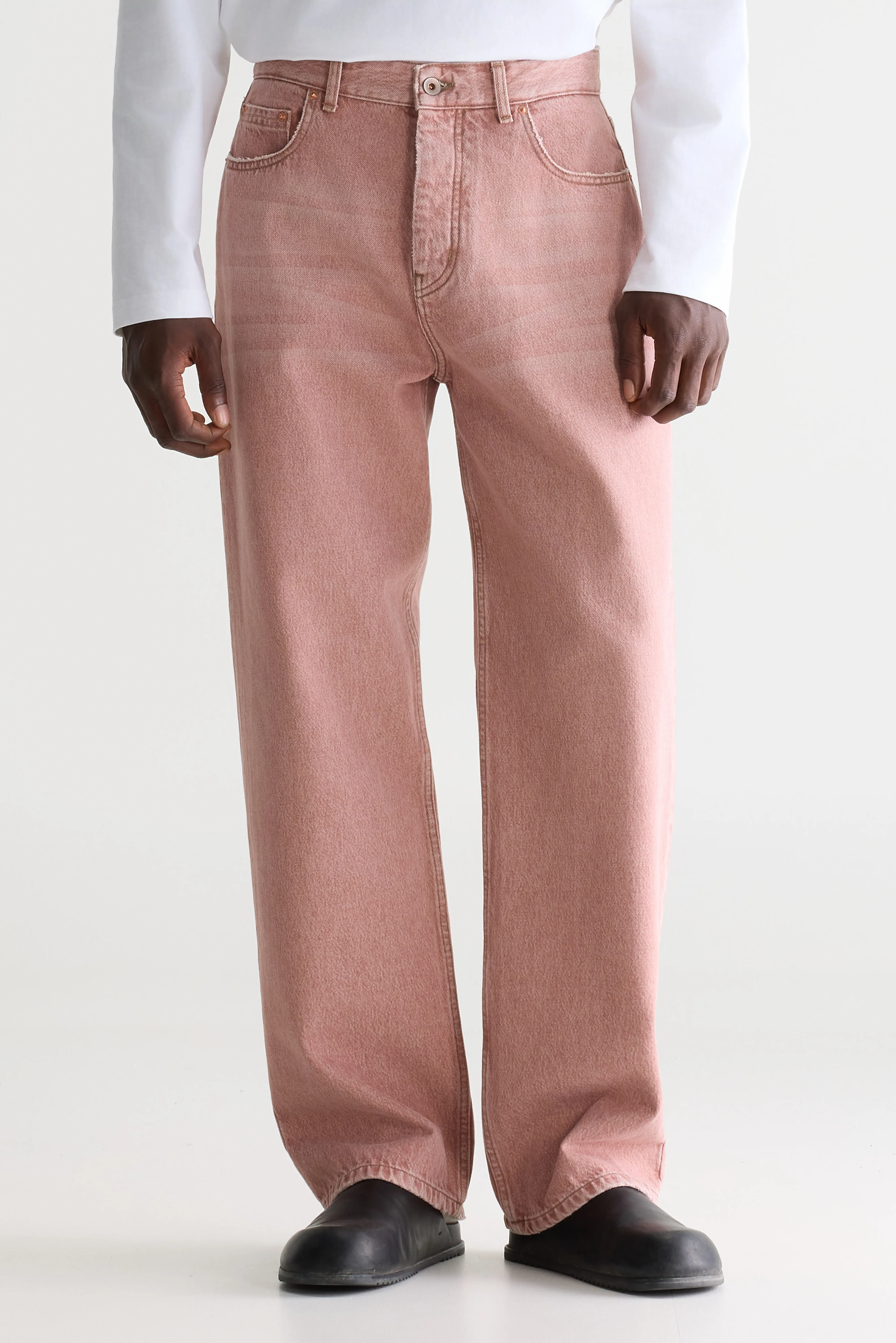 Bellerose Denim N. 08 - straight jeans (261 / M / ROSEWOOD)