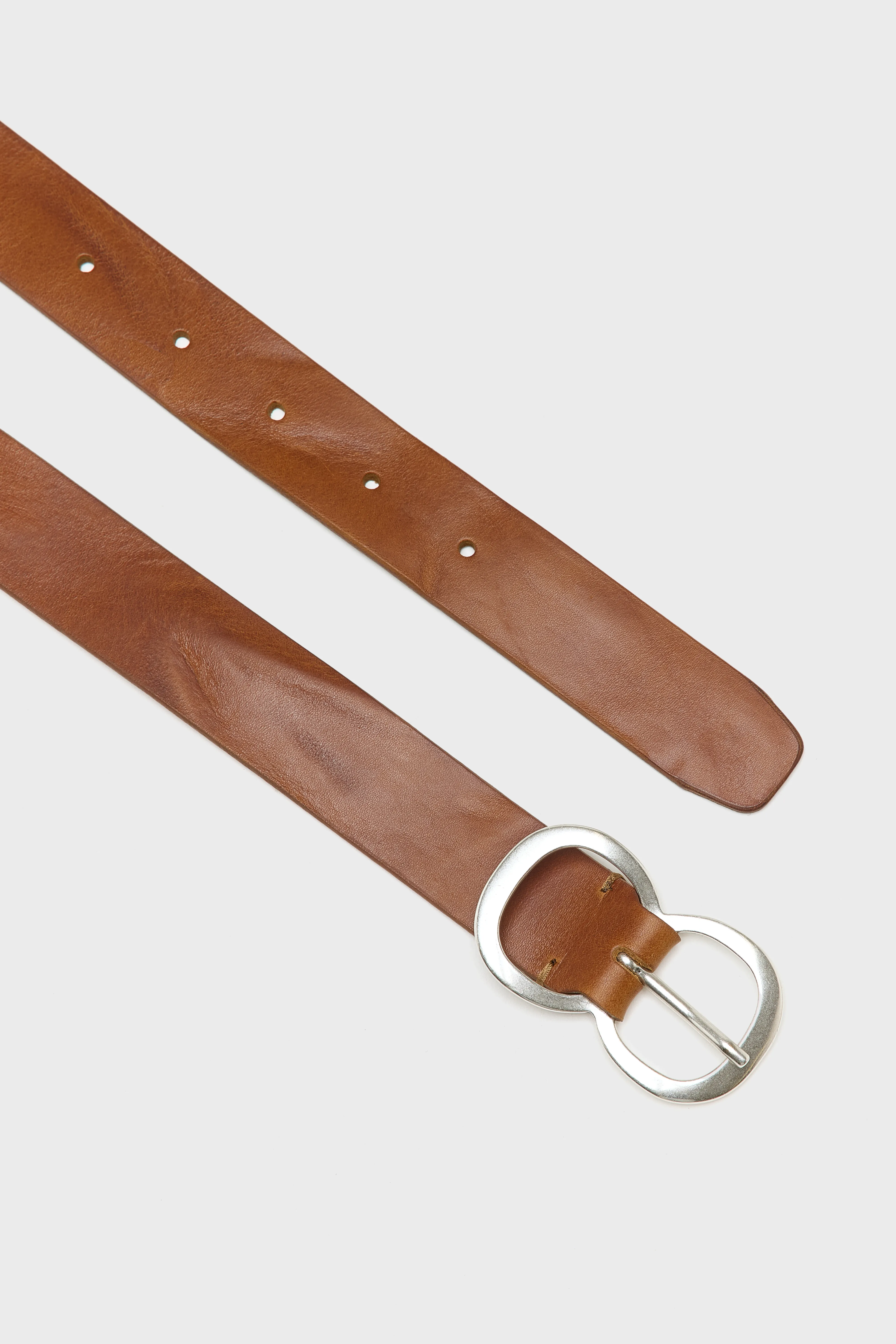 Bellerose Sabas cognac leather belt (251 / W / COGNAC)