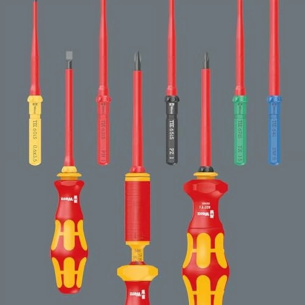 Wera 006616 Kraftform Kompakt VDE 18 Imperial 1 Tool Finder Set, 18 pieces - Image 4