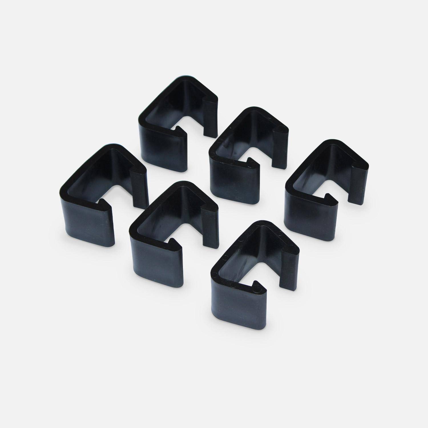 Kit de 6 conectores - Conector para muebles de jardín, set de 6