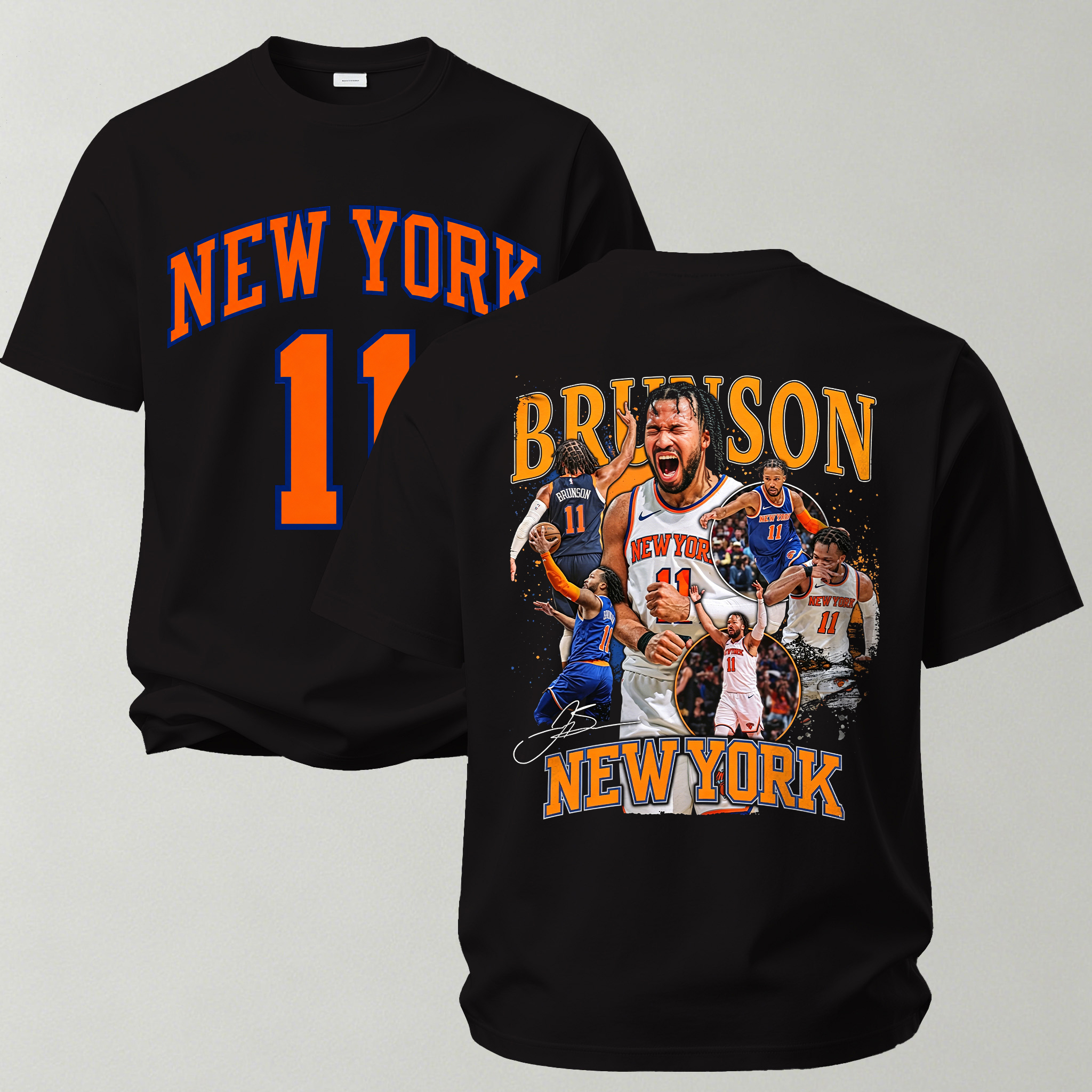 Championship Victory No.11 Basketball Graphic  Printed Unisex Oversized T-shirt
