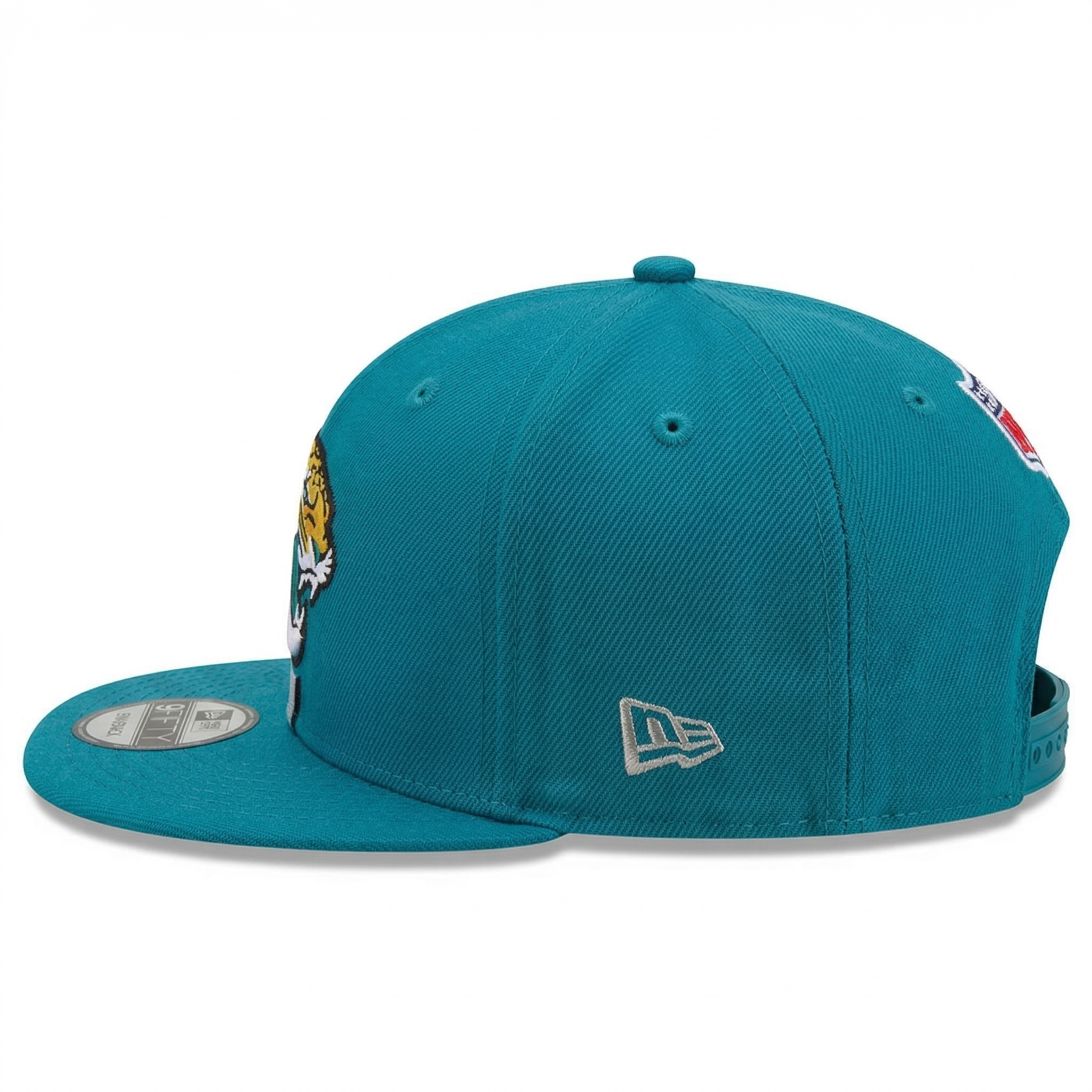 Jacksonville Jaguars Teal Embroidered Adjustable Snapback Cap - SEVEN HATS - SEVEN HATS