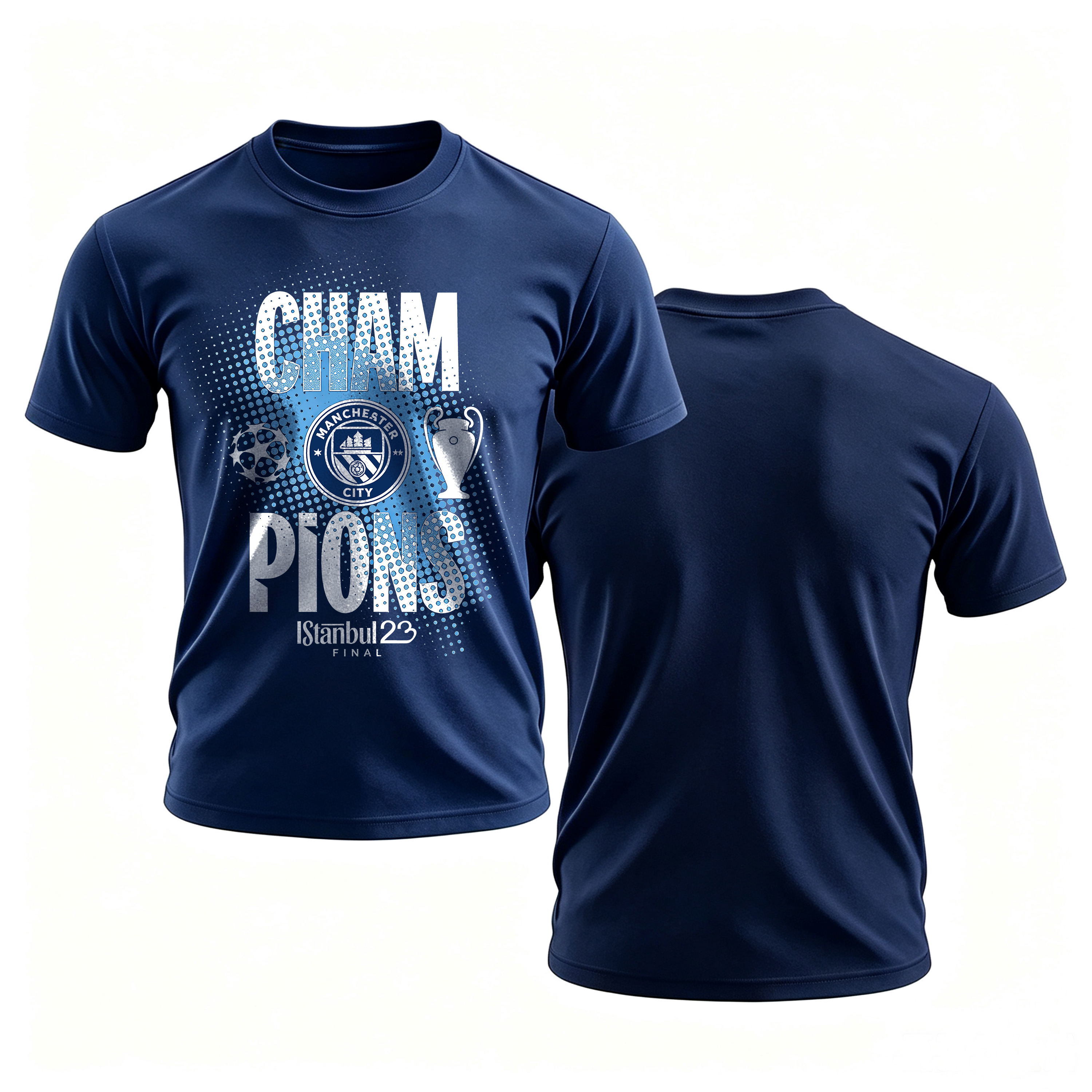Football Club Commemorative Jersey Printed Oversized Unisex T-shirt