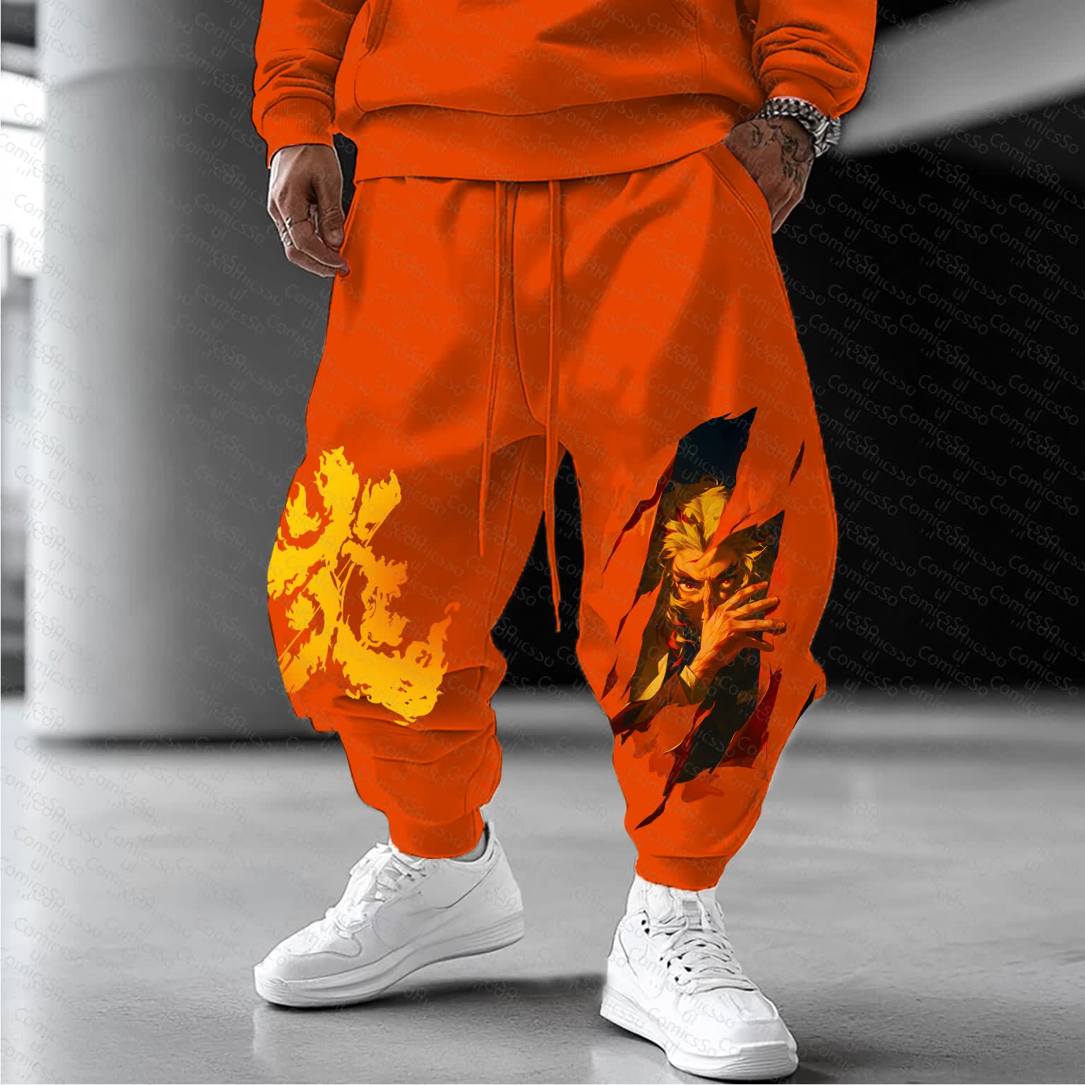 Unisex  “Comicssoul” Casual Anime Streetwear Pants