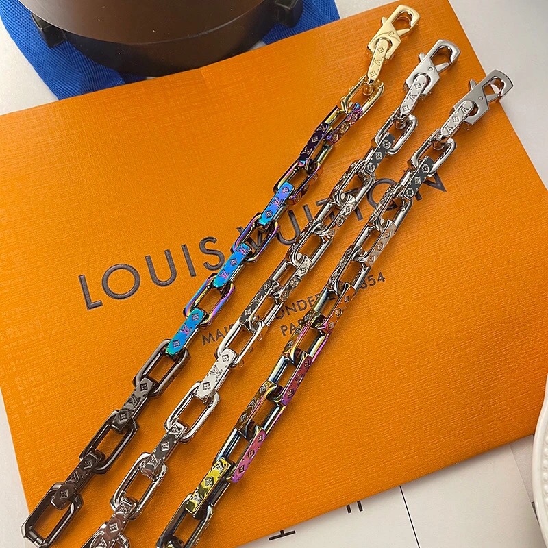 Louis Vuitton Hot Sale Chunky Chain Monogram Men Bracelet - Original Replica Club