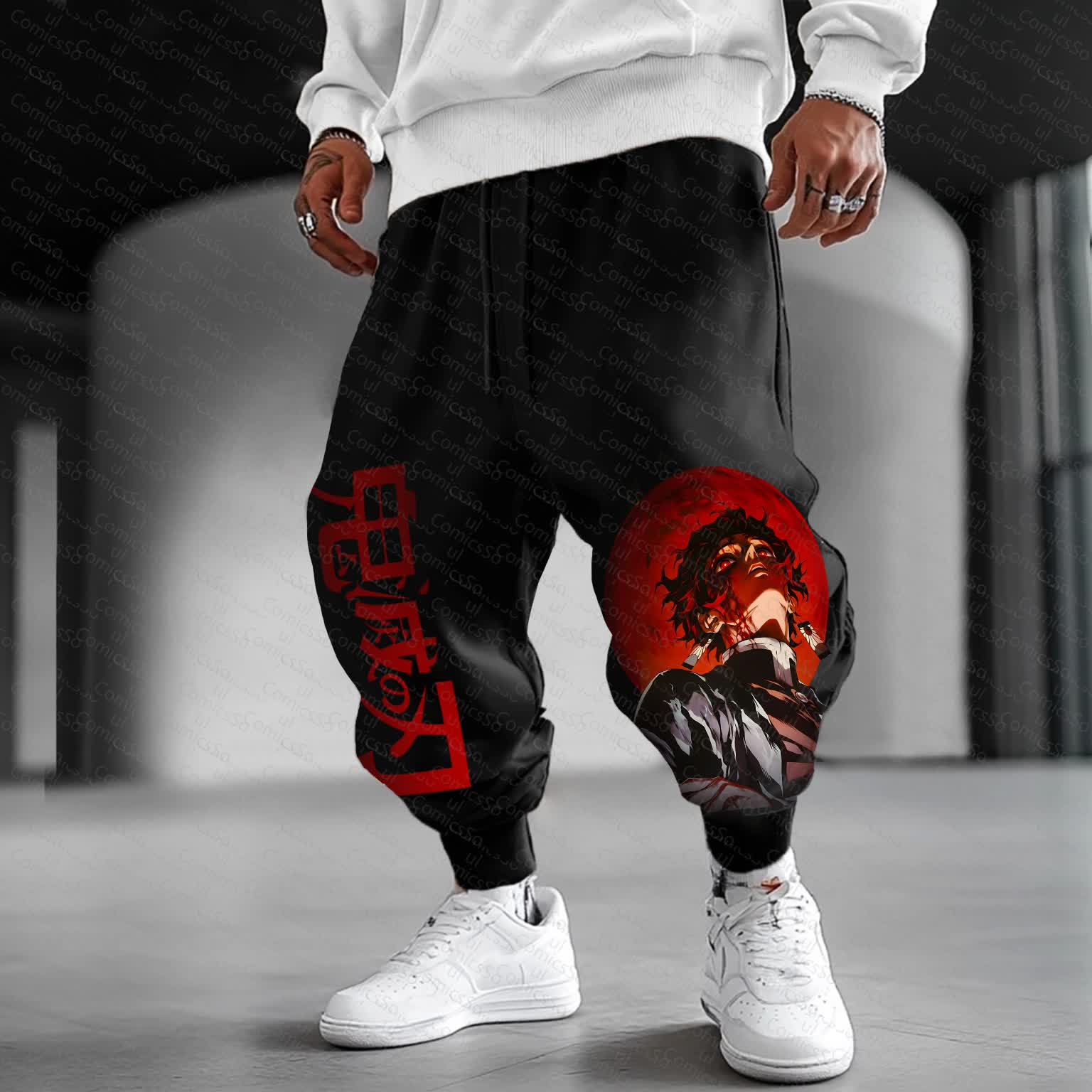Unisex  “Comicssoul” Casual Anime Streetwear Pants