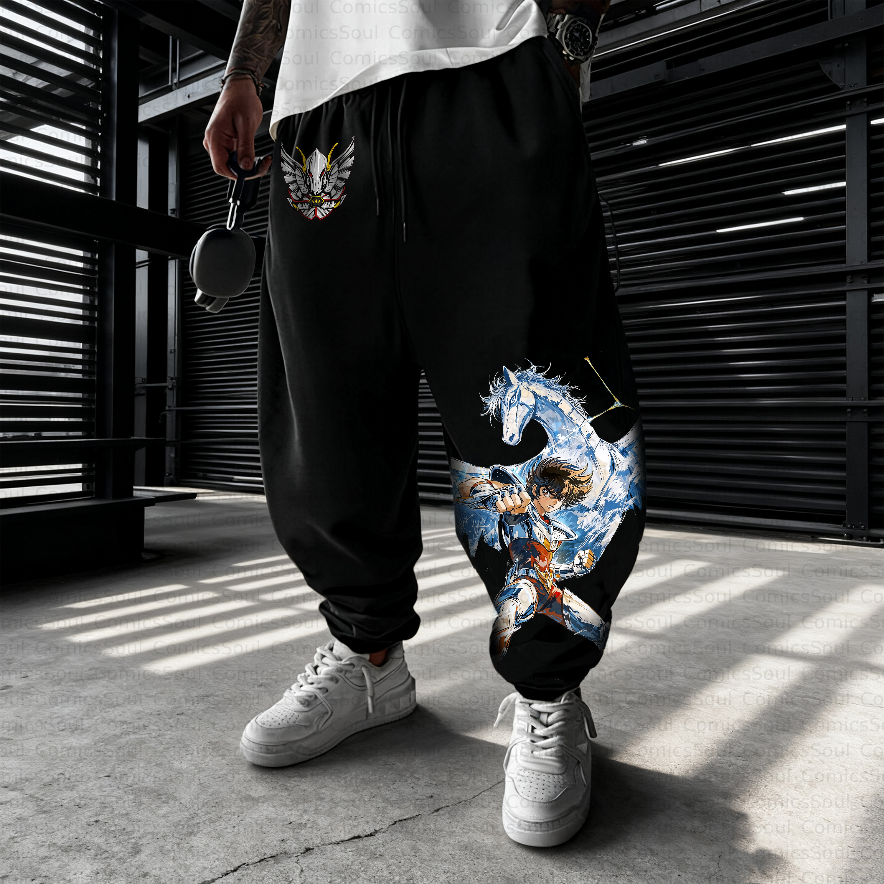 Unisex Casual Anime Streetwear Pant