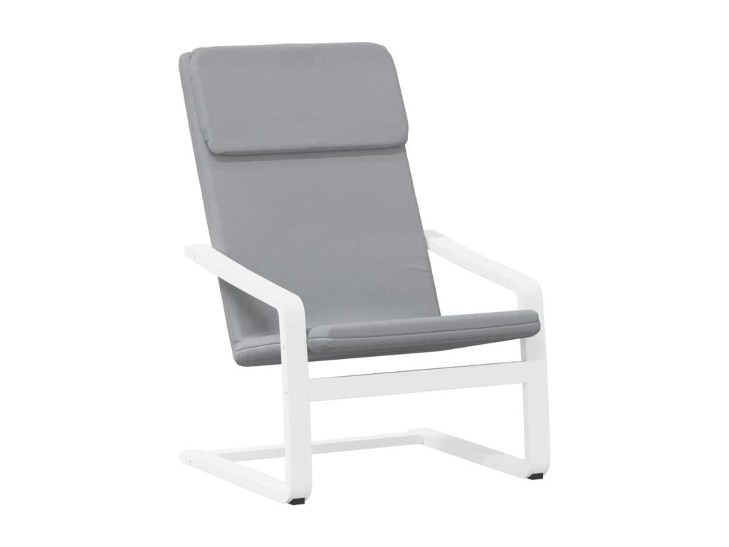 Sillón de Homelyvo de tela gris claro