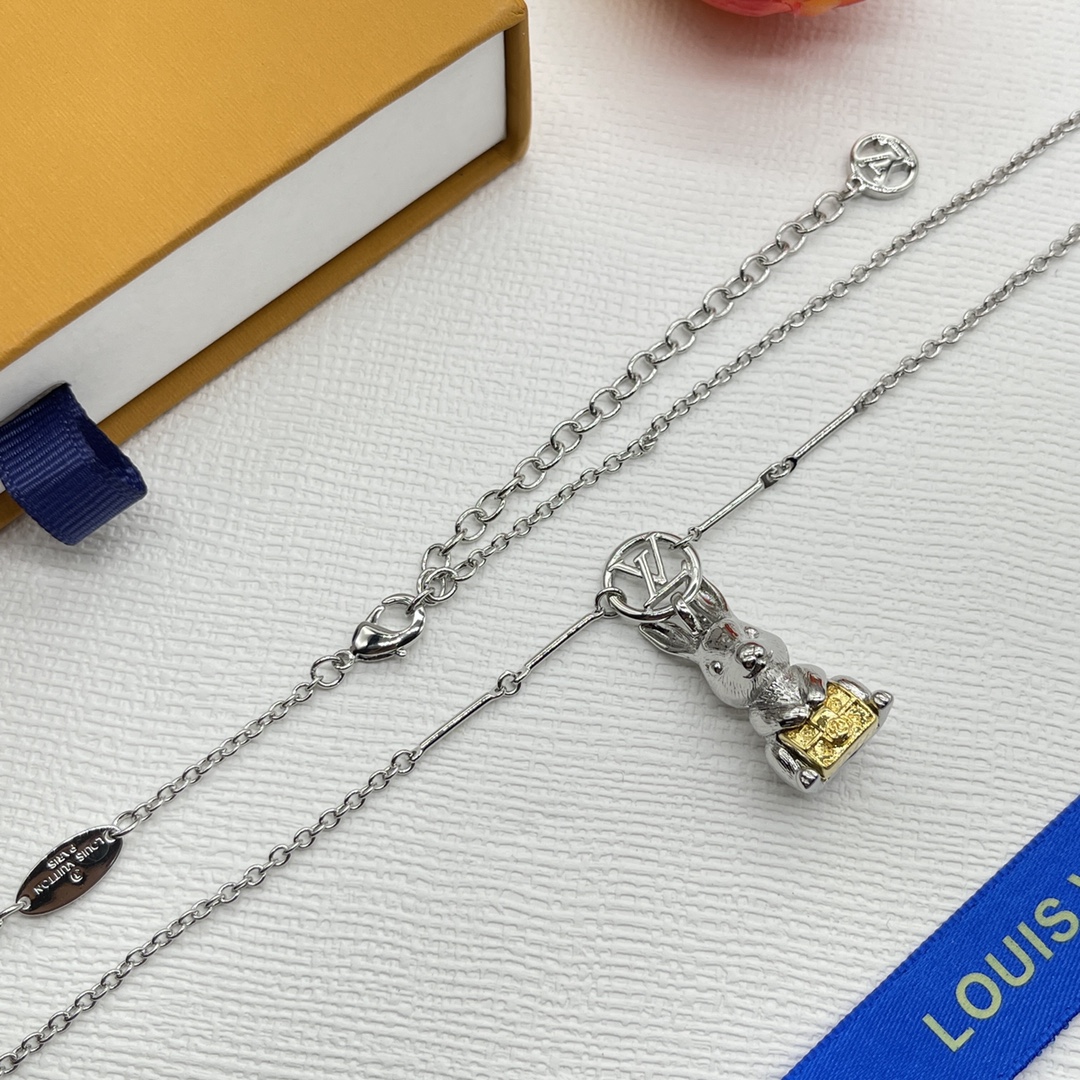 Louis Vuitton Rabbit Necklace - Original Replica Club