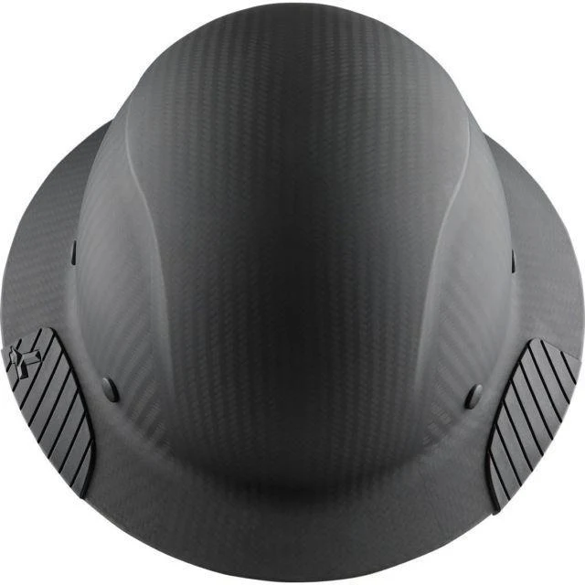 Lift Safety Dax Carbon Fiber Full Brim Hard Hat - KTF Painting Interior Exterior