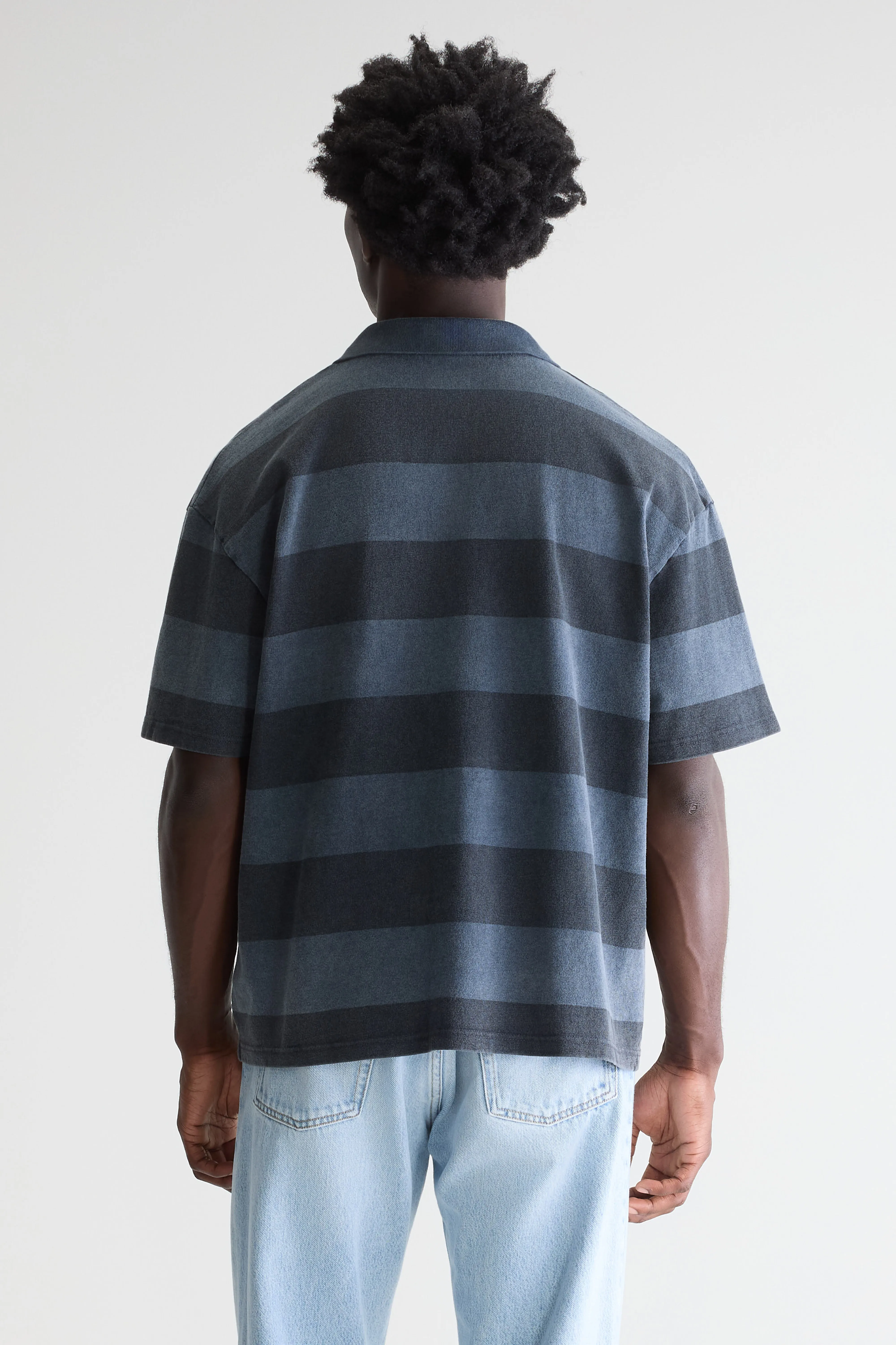 Bellerose Forst short-sleeve polo (261 / M / STRIPE E)