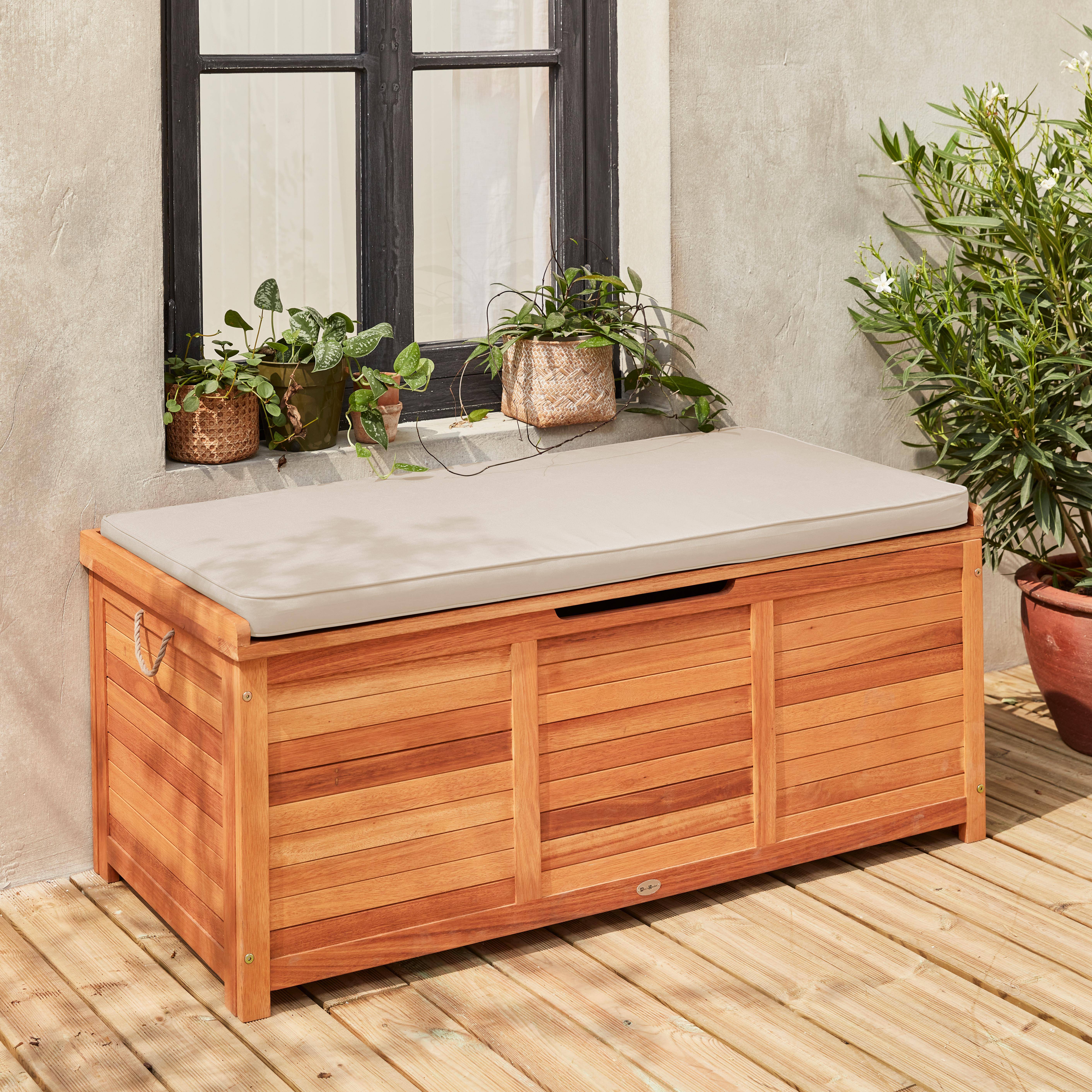 Caja - Baúl de madera de 200L